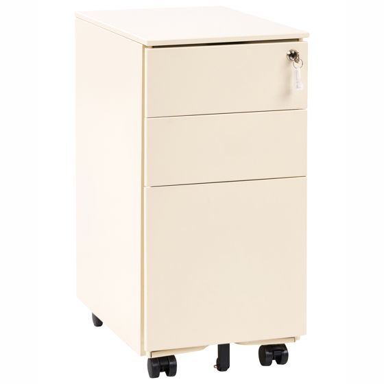 Förvaringsenhet BOLSENA Metall Ljusbeige