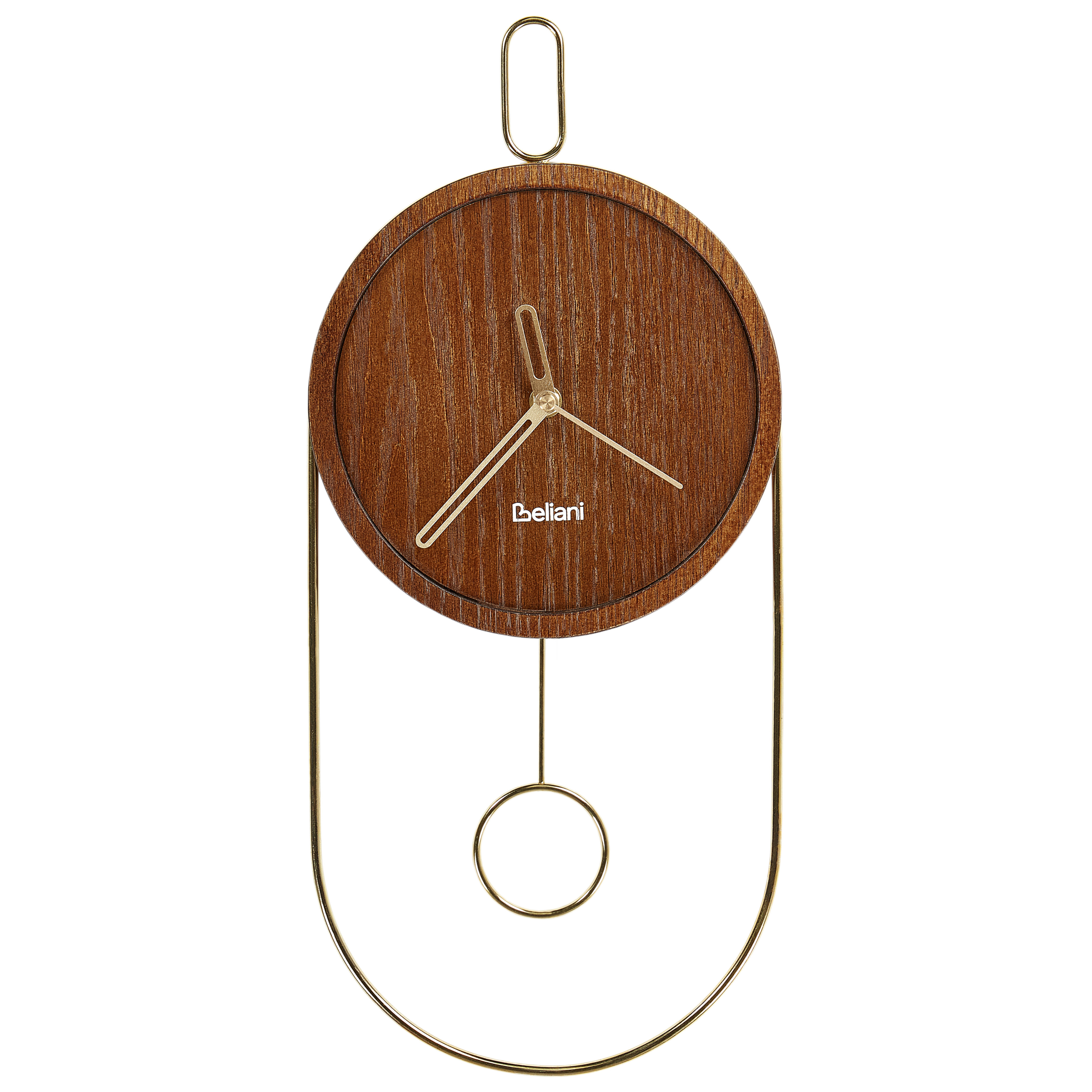 Pendelur SIERRE 20 cm Mörkbrun