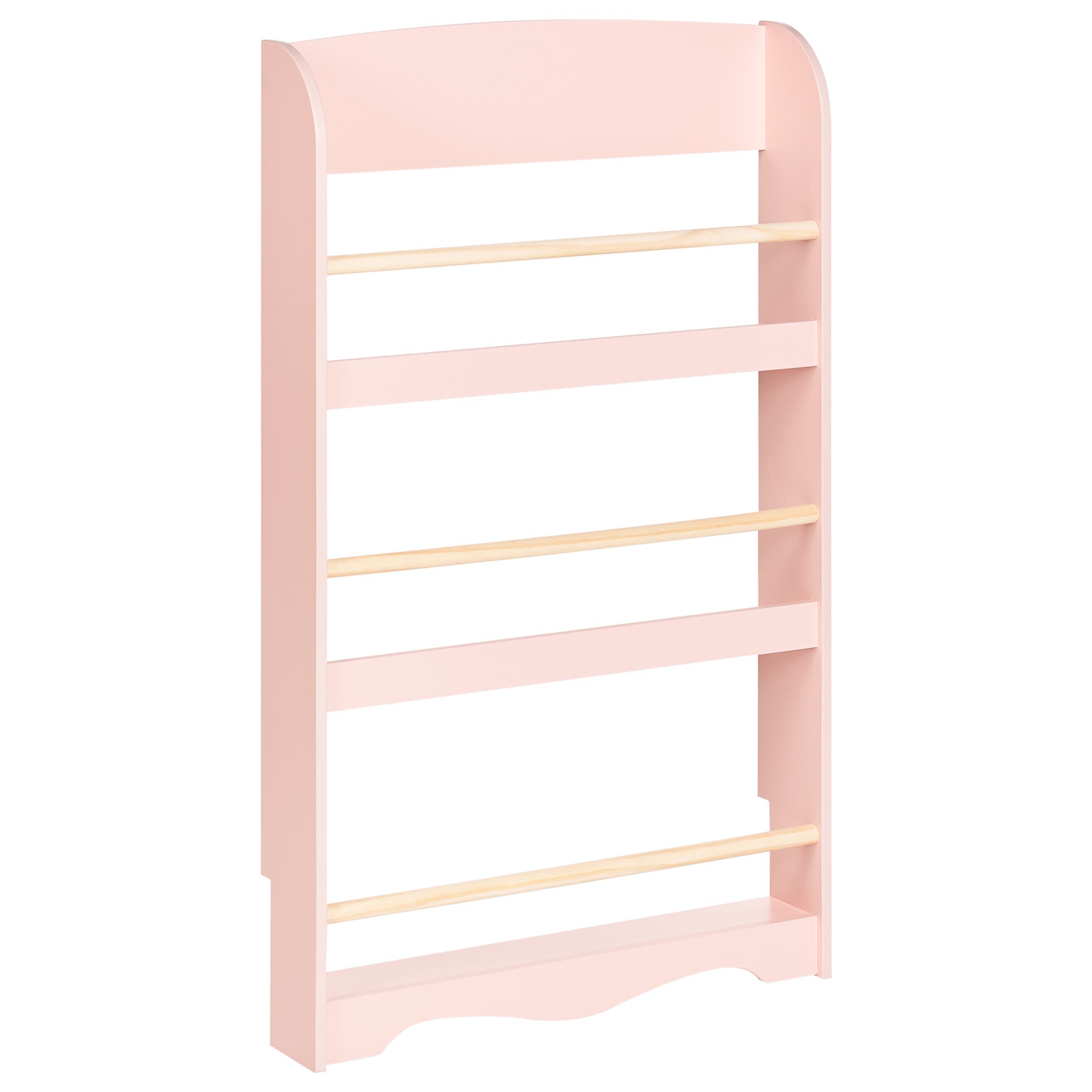 Väggbokhylla LILOET 100 cm Pastellrosa