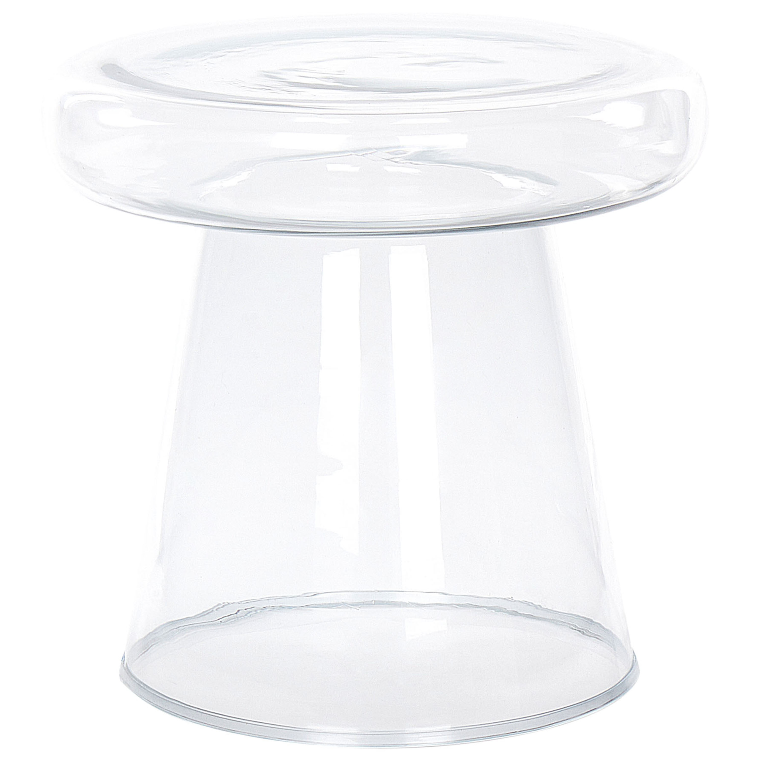 Sidobord CALDERA Glas Transparent