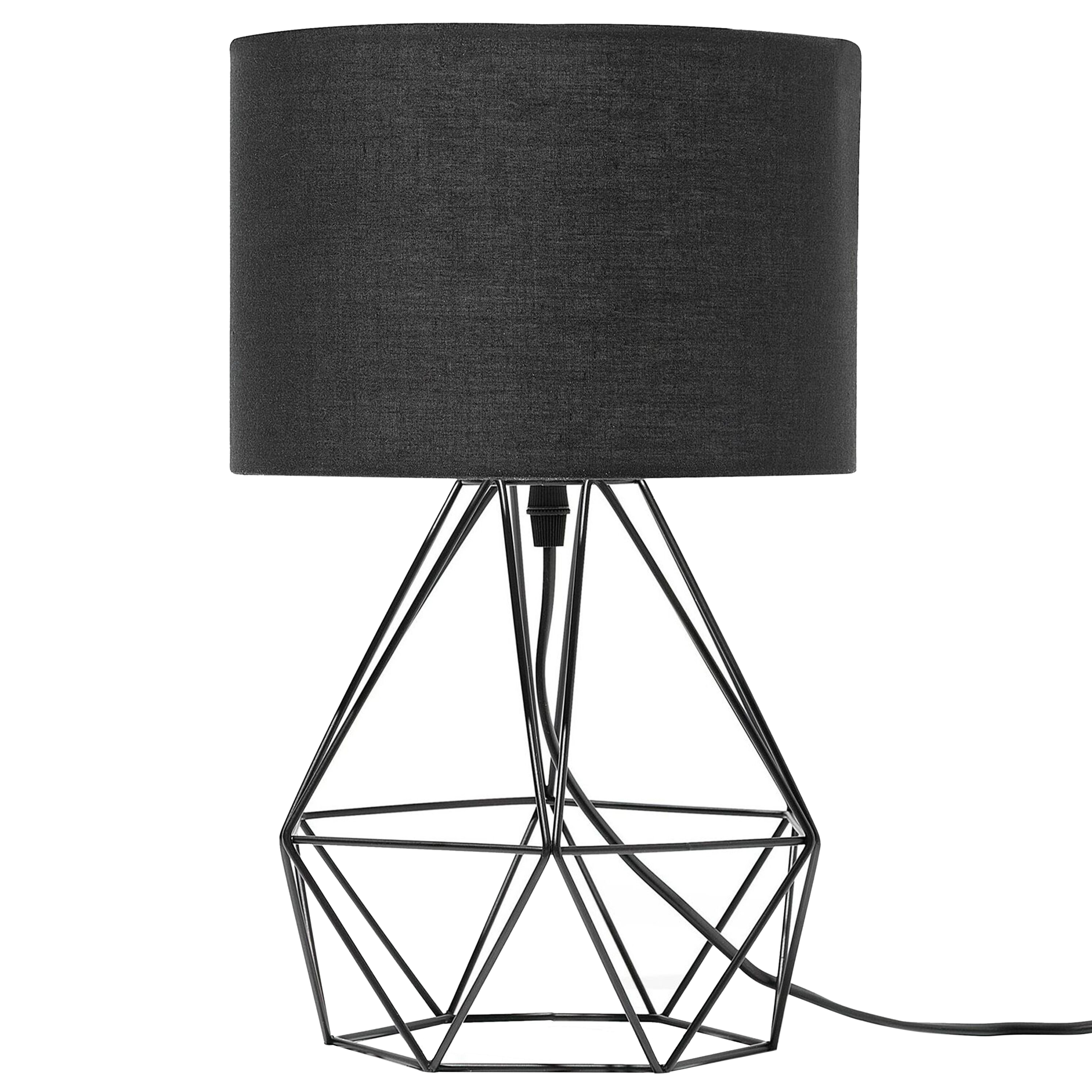 Bordslampa MARONI Metall Svart