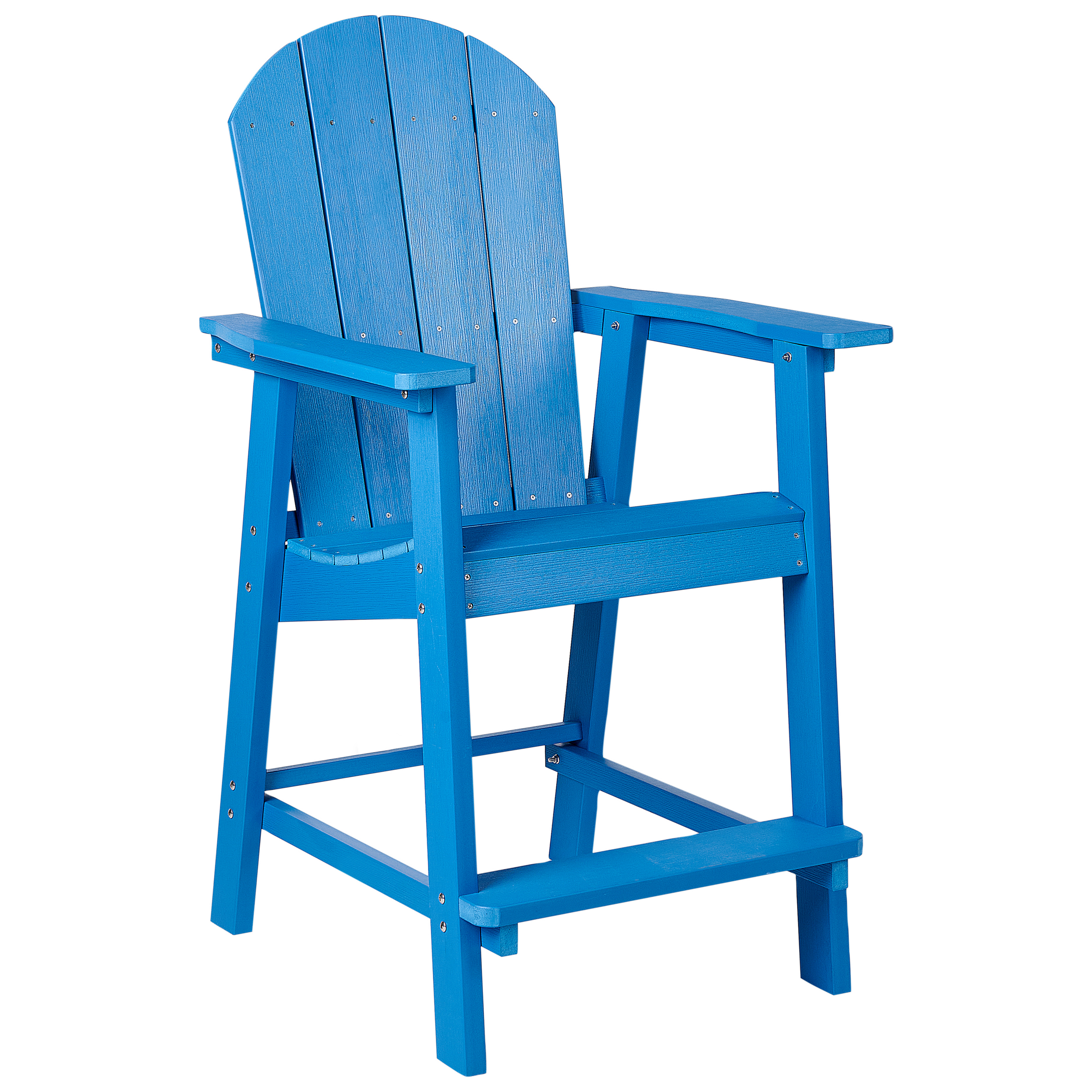Trädgårdsbarstol ADIRONDACK Syntetiskt material Blå