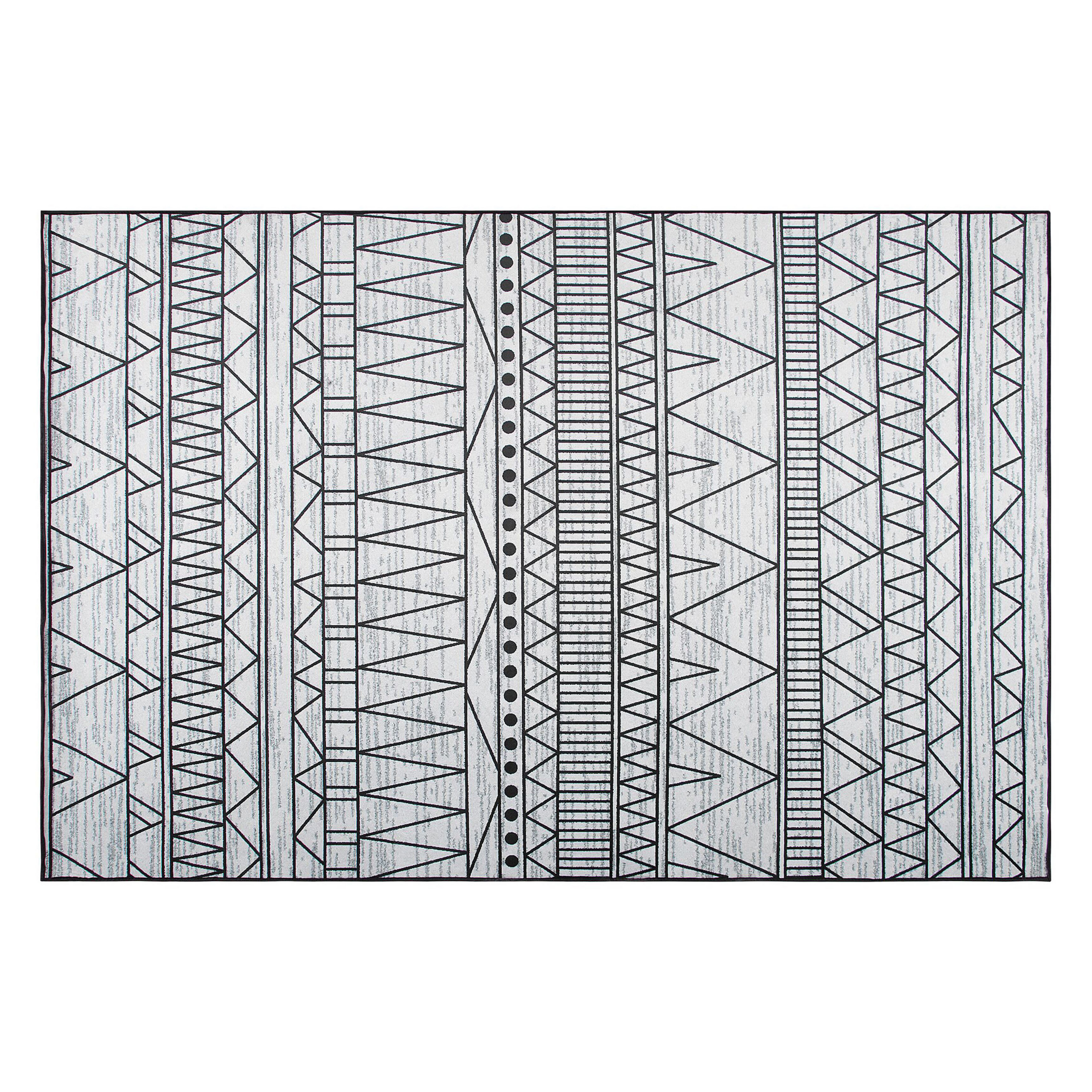 Matta KEBAN Svart 140 x 200 cm