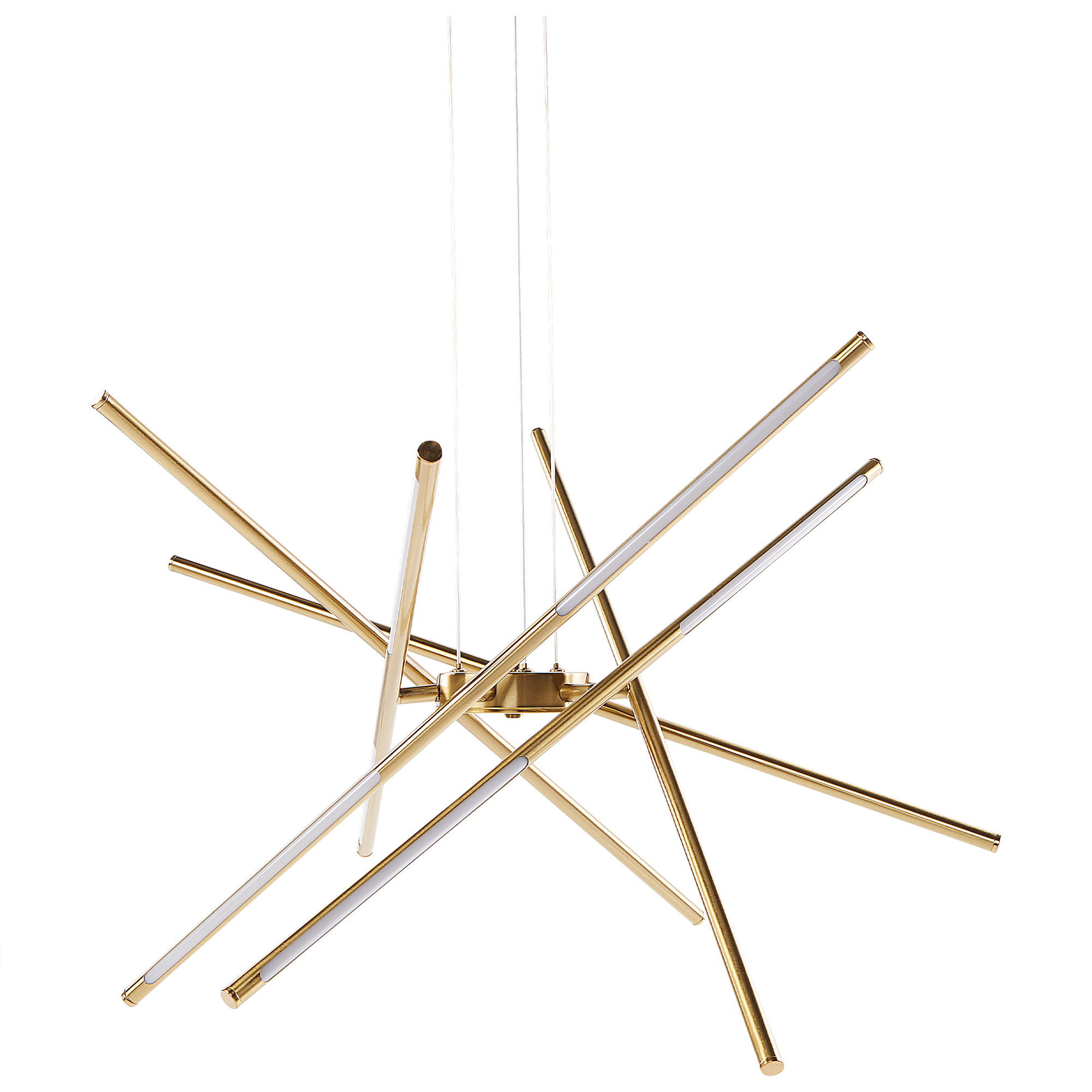 LED-pendellampa PALUN med dimmer Metall Guld