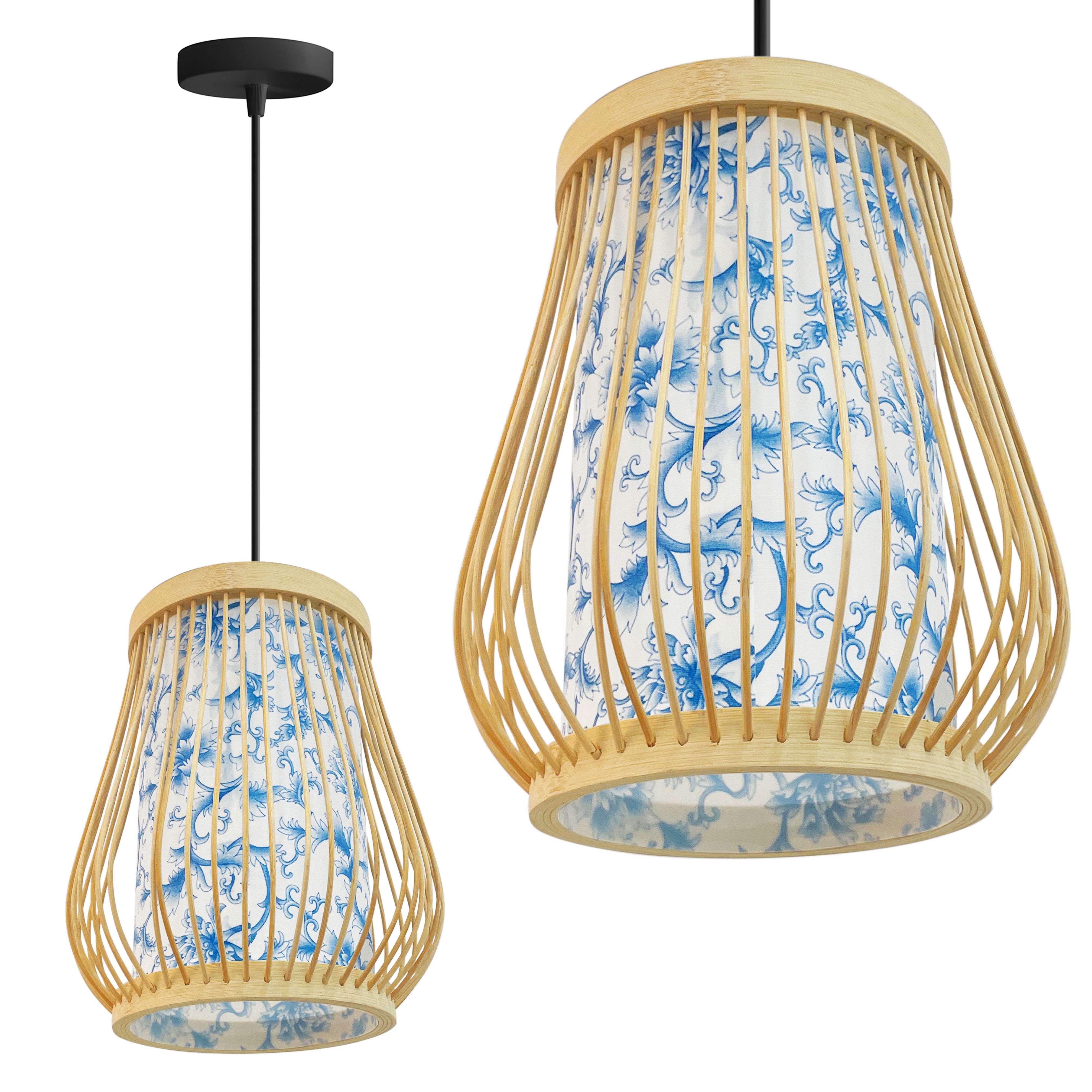 TOOLIGHT hängande taklampa APP1635-1CP Brun 23x20x23cm