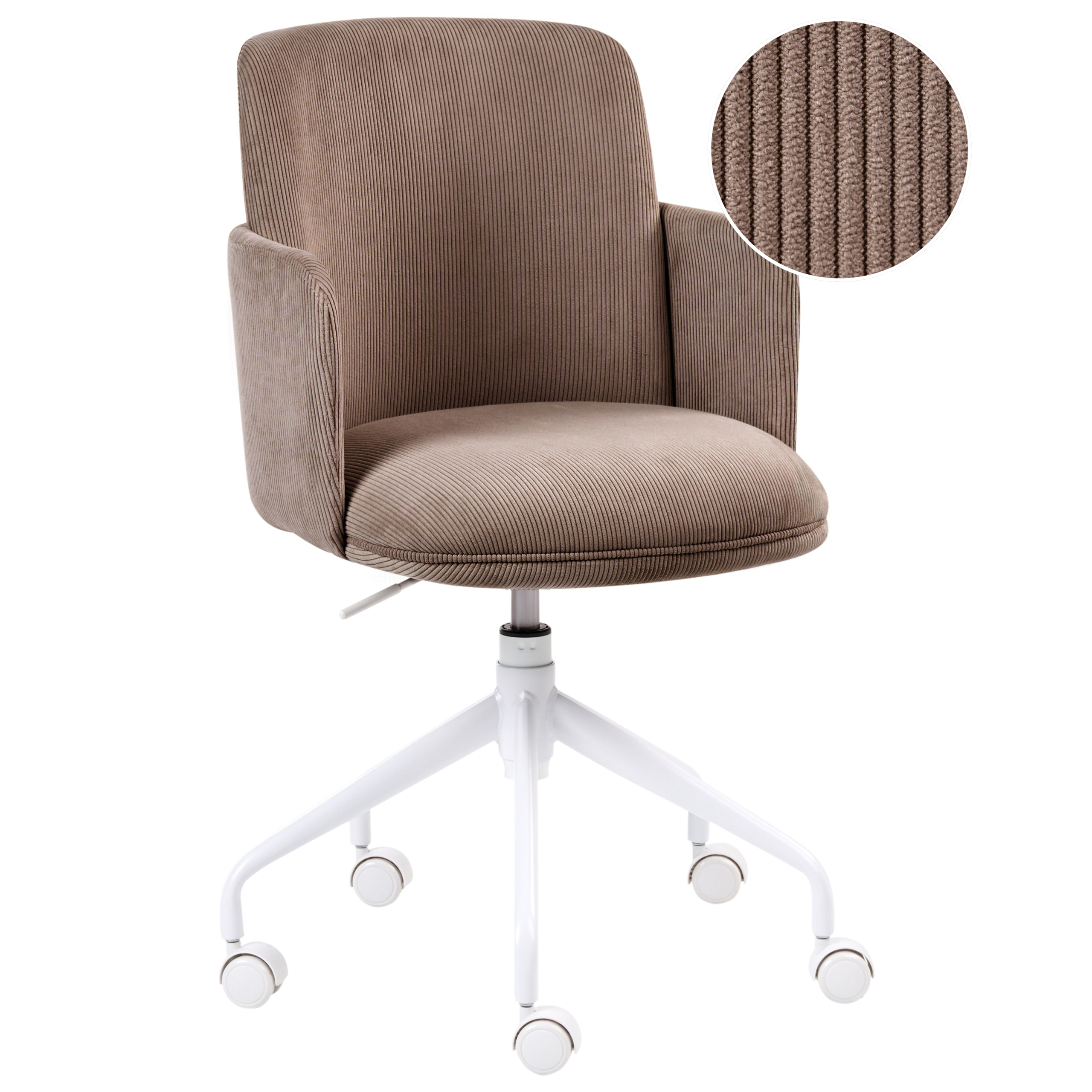 Kontorsstol DRYDEN Manchester Brun