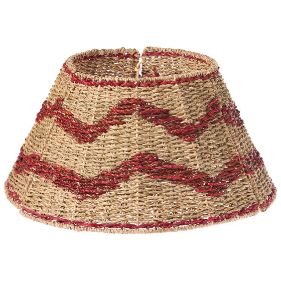 Julgranskrage HIVER 43 cm Sjögräs Röd