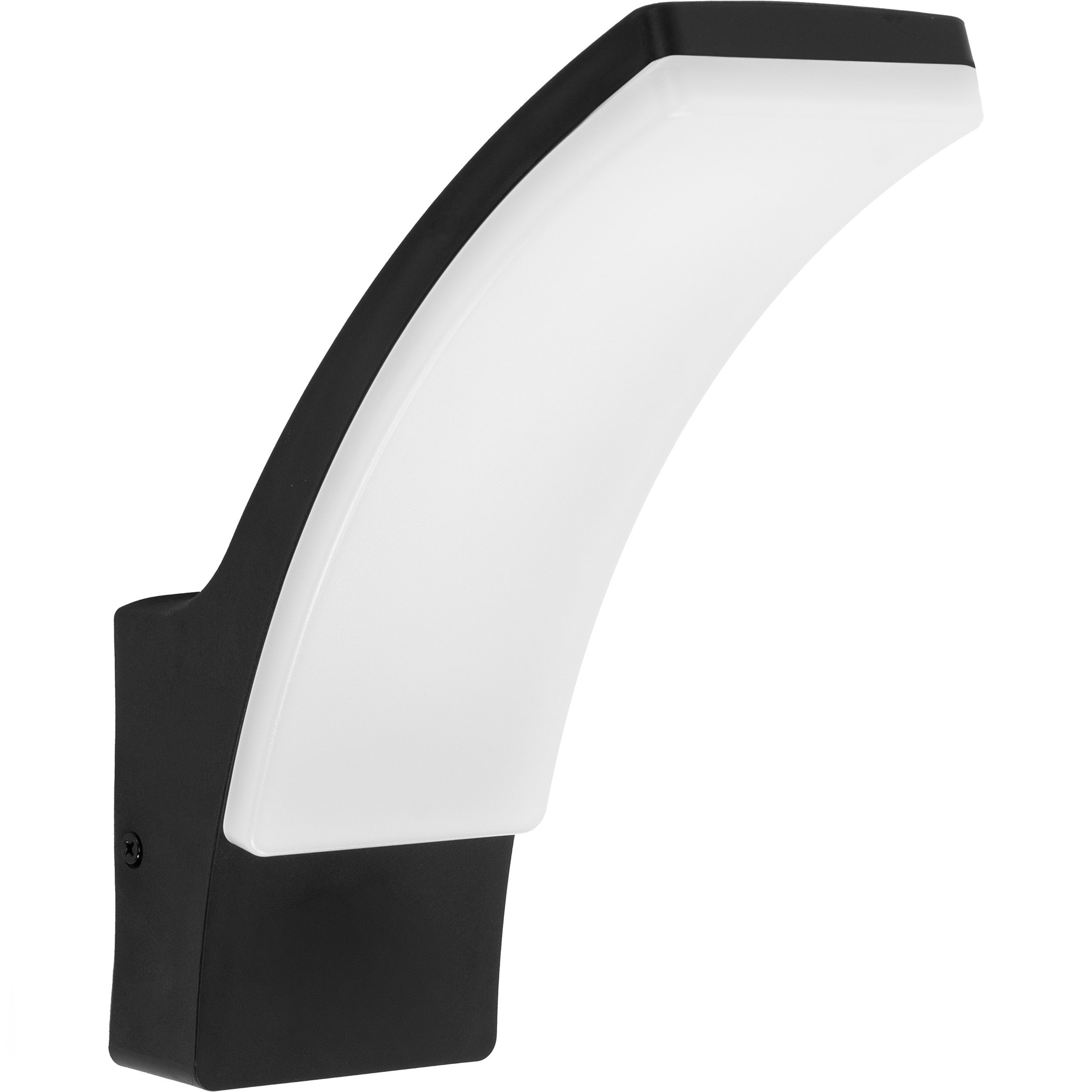 TOOLIGHT fasadlampa JNH032-G BLACK svart, 18,5x4,5x23cm
