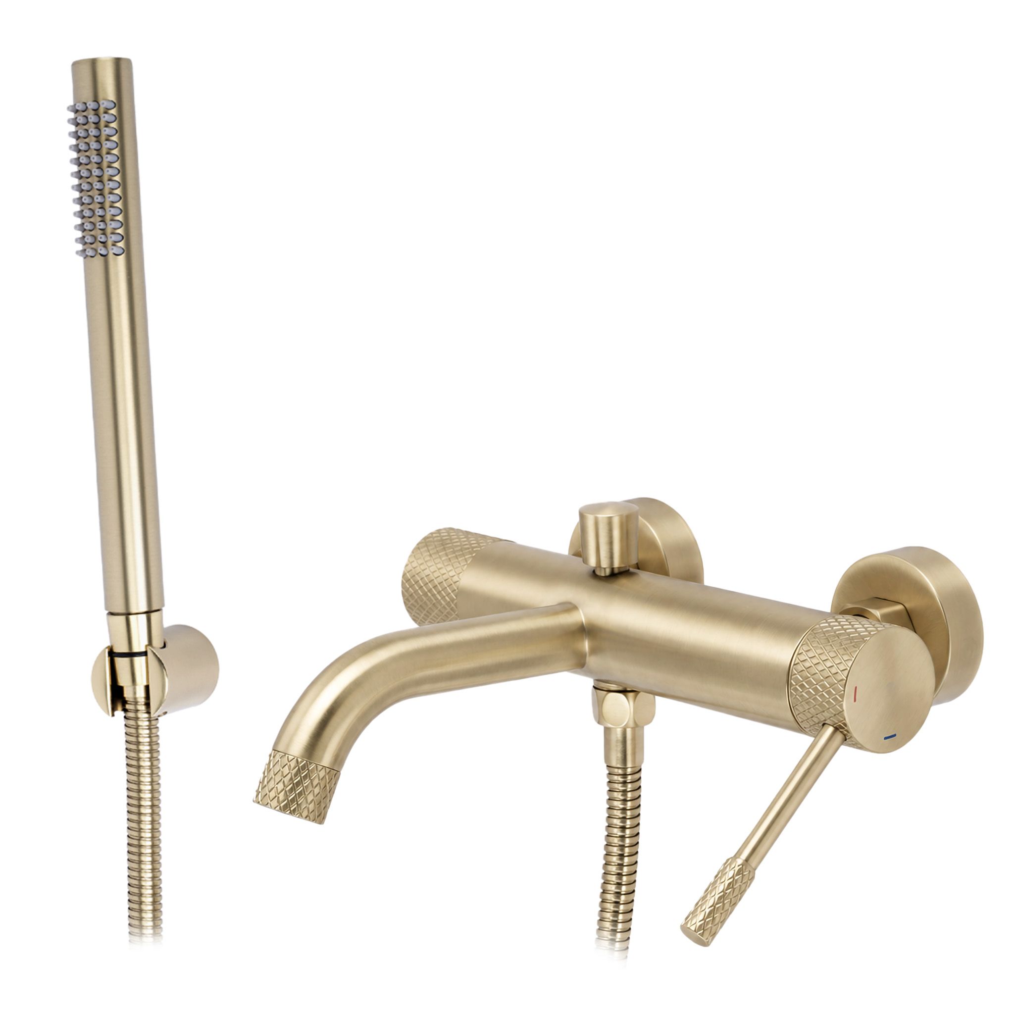 REA Badkarsblandare Venti Borstat Guld, 23x10x10cm