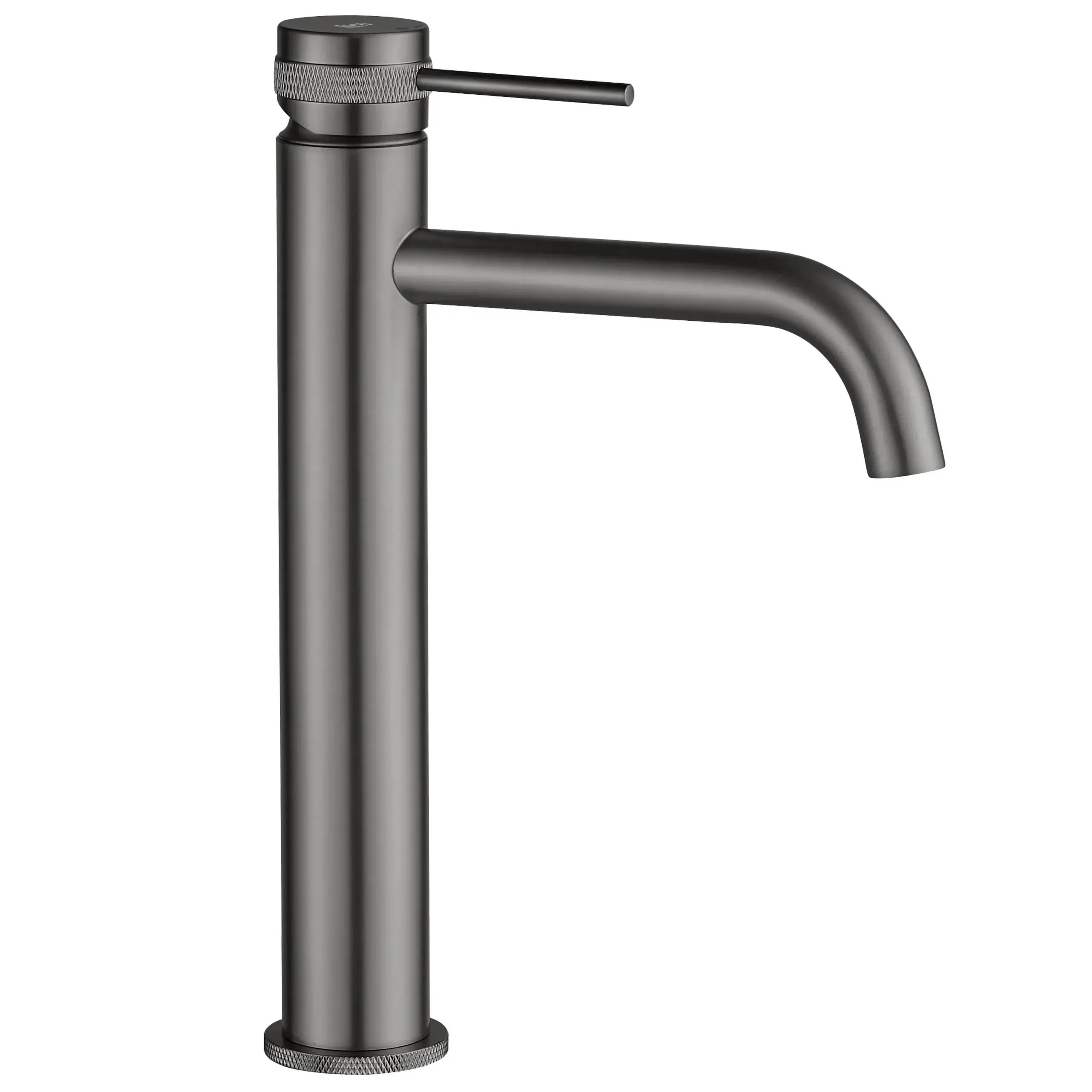 REA Tvättställsblandare LUNGO GRIP Hög Titan, 9,5x5x28cm
