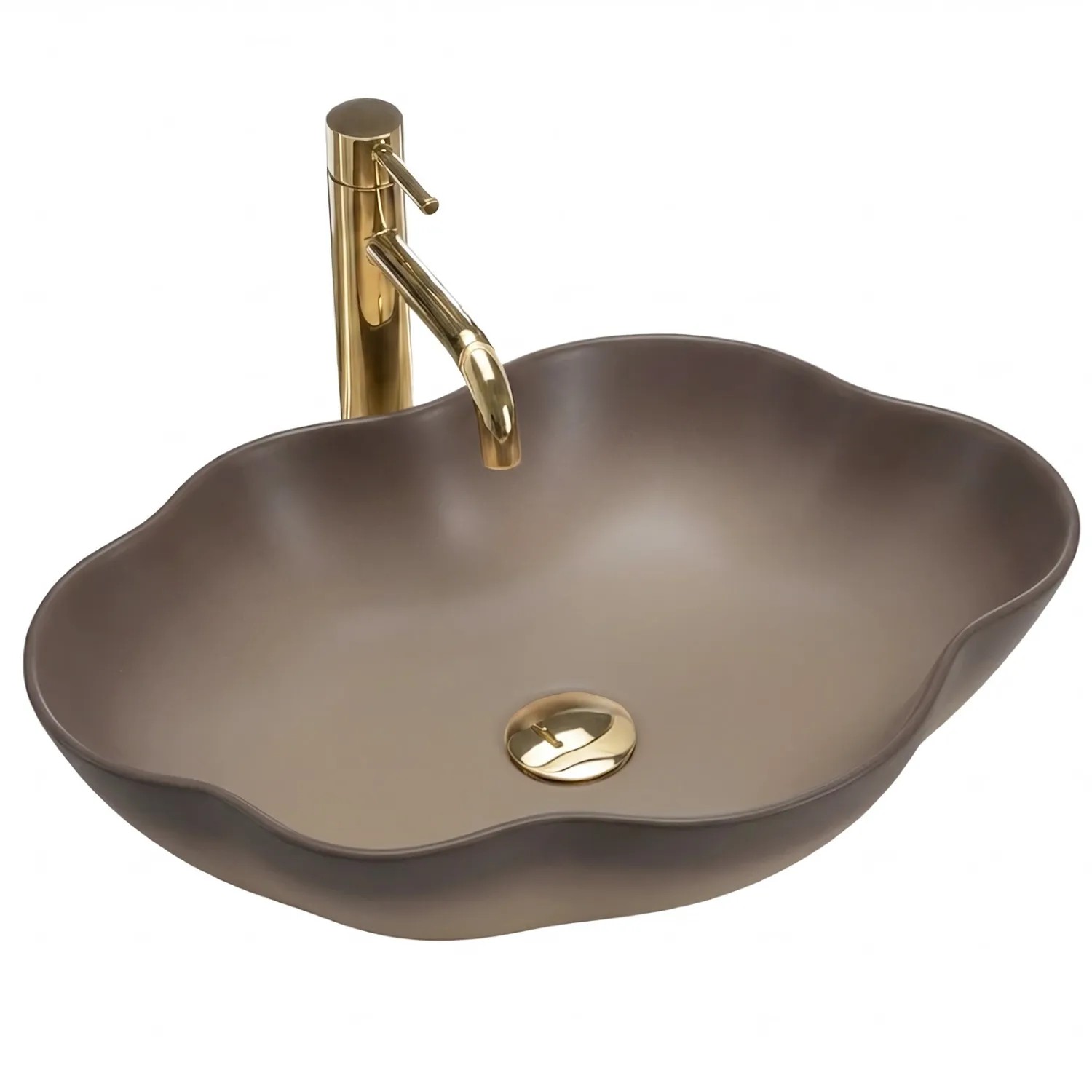 REA Bänkskål Pearl Ombre 48 Beige, 50,5x38x13,5cm