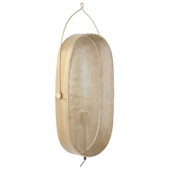 Vägglampa KUNTHI Metall Mässing