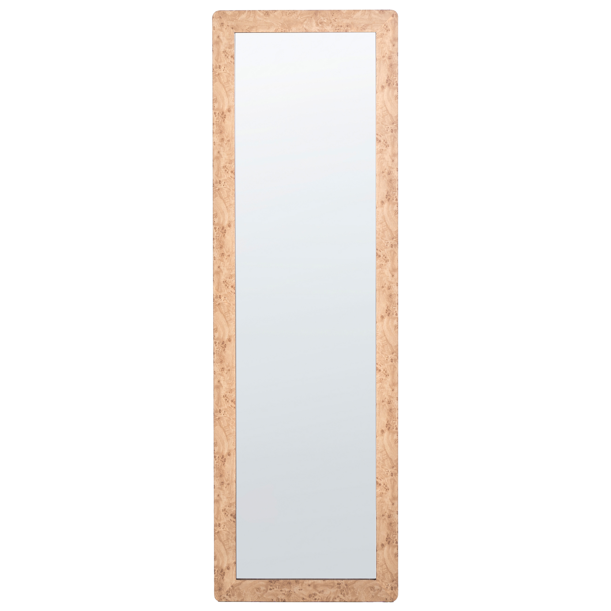 Väggspegel GALAN 50 cm 160 cm Ljusbrun