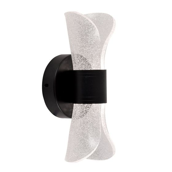 TOOLIGHT vägglampa G029-W LED Svart 25,5x8x22,5cm
