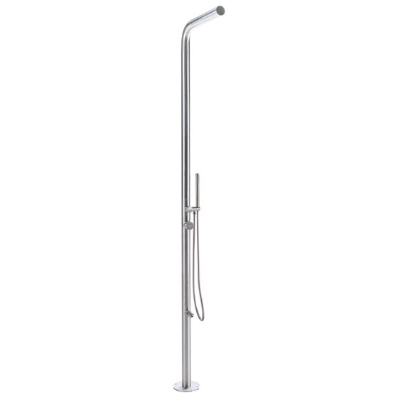 Fristående utomhusdusch SORAPATA Silver