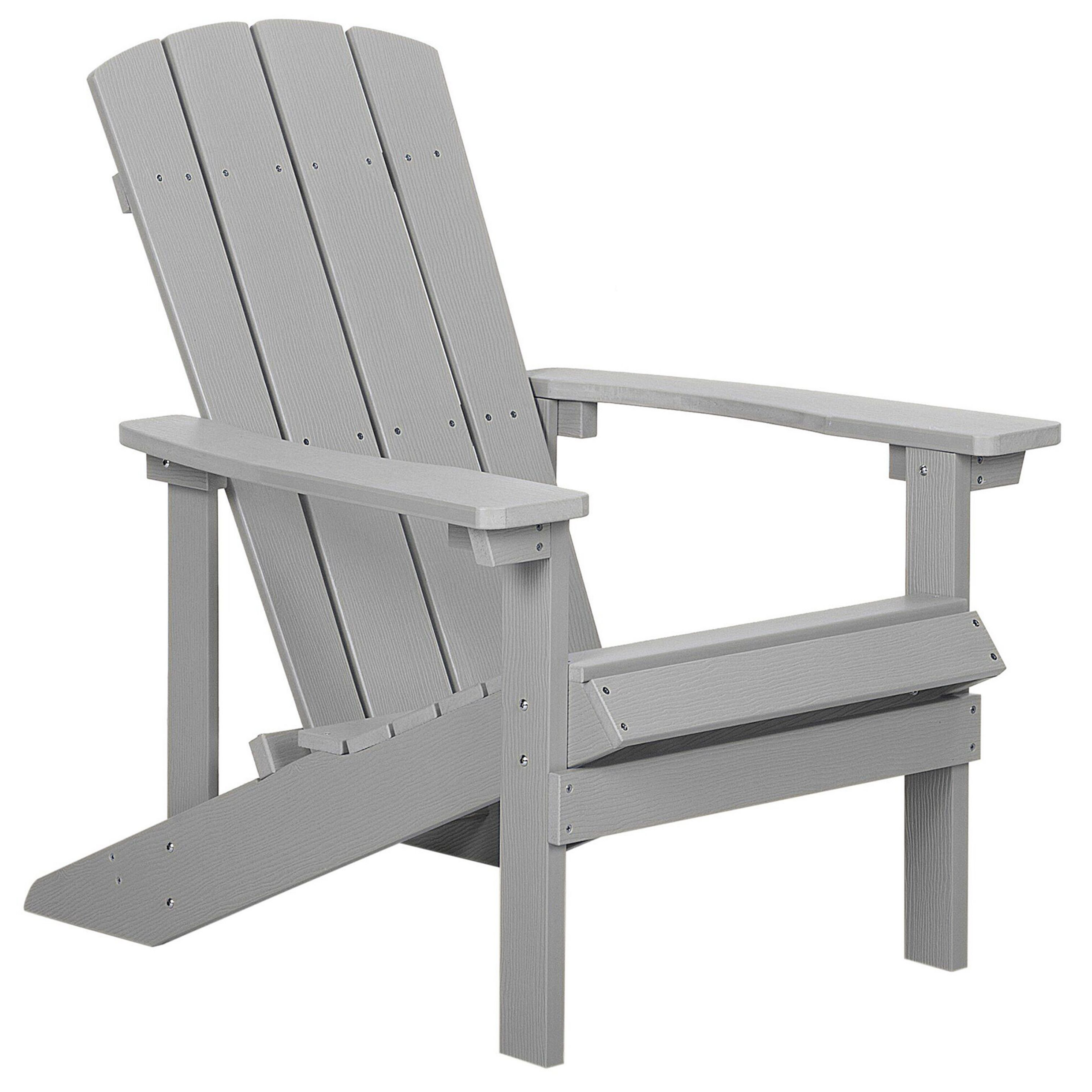 Trädgårdsstol ADIRONDACK Ljusgrå