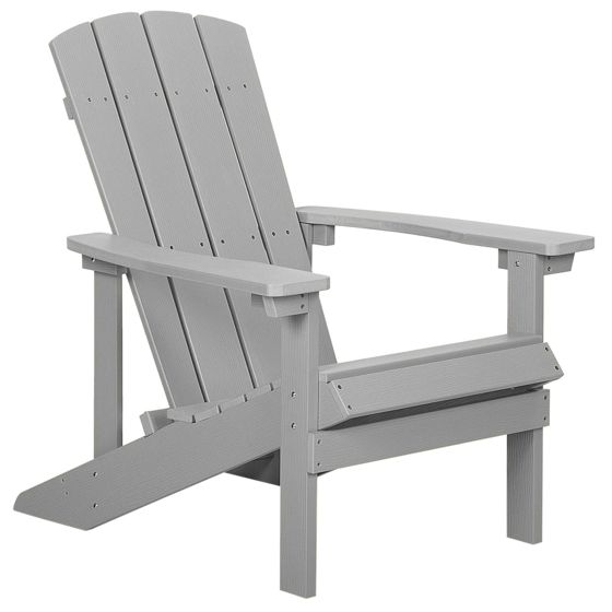 Trädgårdsstol ADIRONDACK Ljusgrå