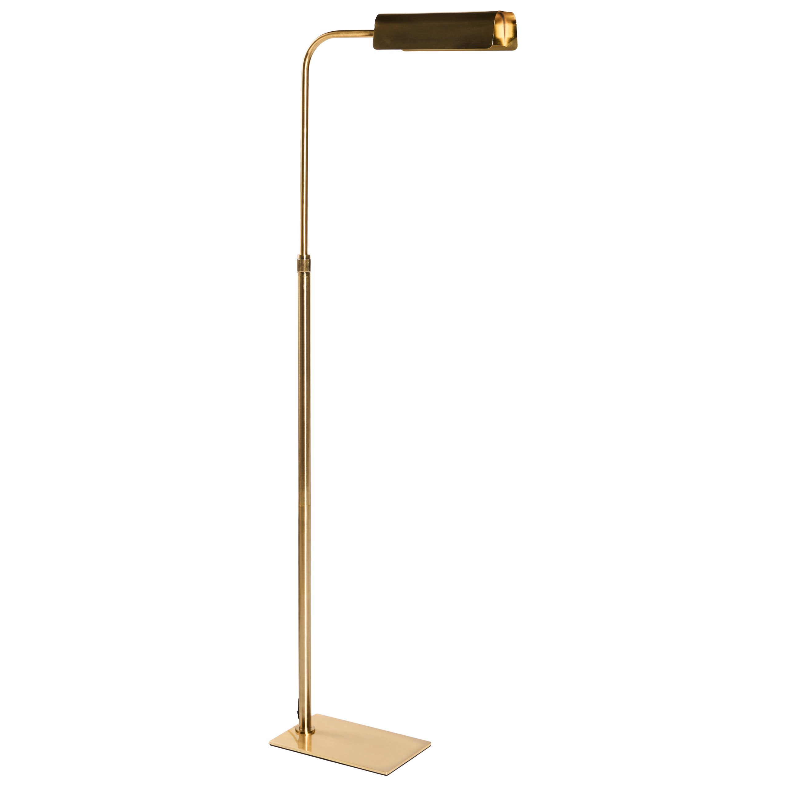 Golvlampa DERWENT Metall Guld