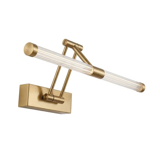TOOLIGHT vägglampa APP1899-1W 40cm LED Borstat guld 40x8,5x6cm