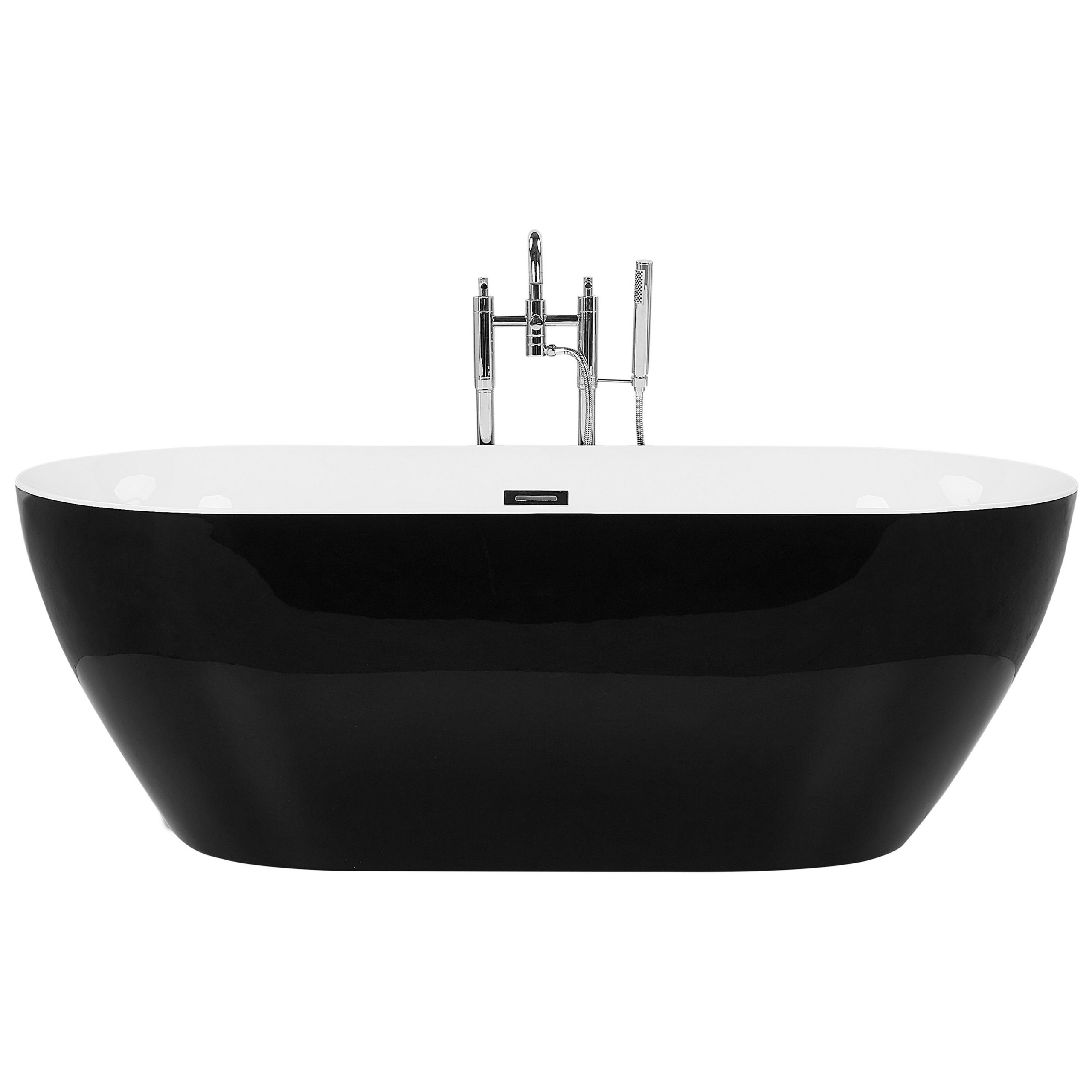Fristående badkar CARRERA 1700 x 800 mm Svart