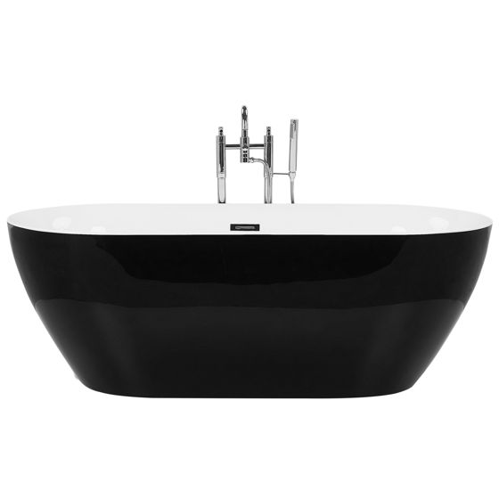 Fristående badkar CARRERA 1700 x 800 mm Svart
