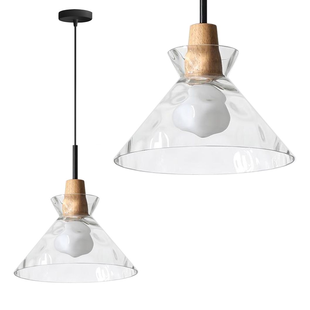 TOOLIGHT hängande taklampa APP1183-1CP Svart 25x25x26,5cm