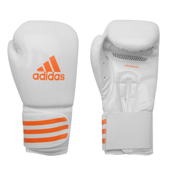Adidas Box-Fit Boxningshandskar Vit/Orange