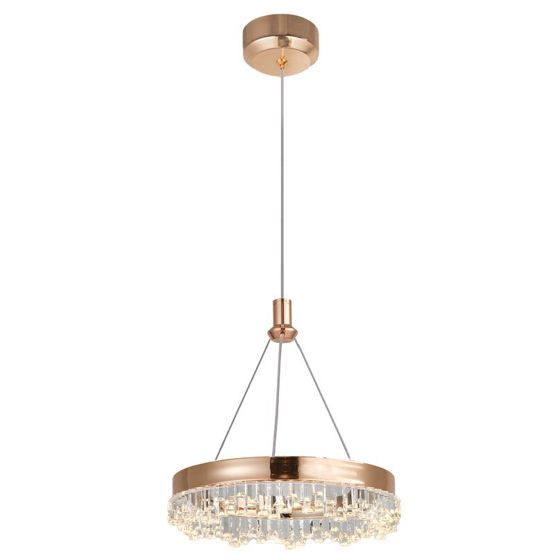 TOOLIGHT hängande taklampa LHJ097-CP LED Guld 19x19x5cm