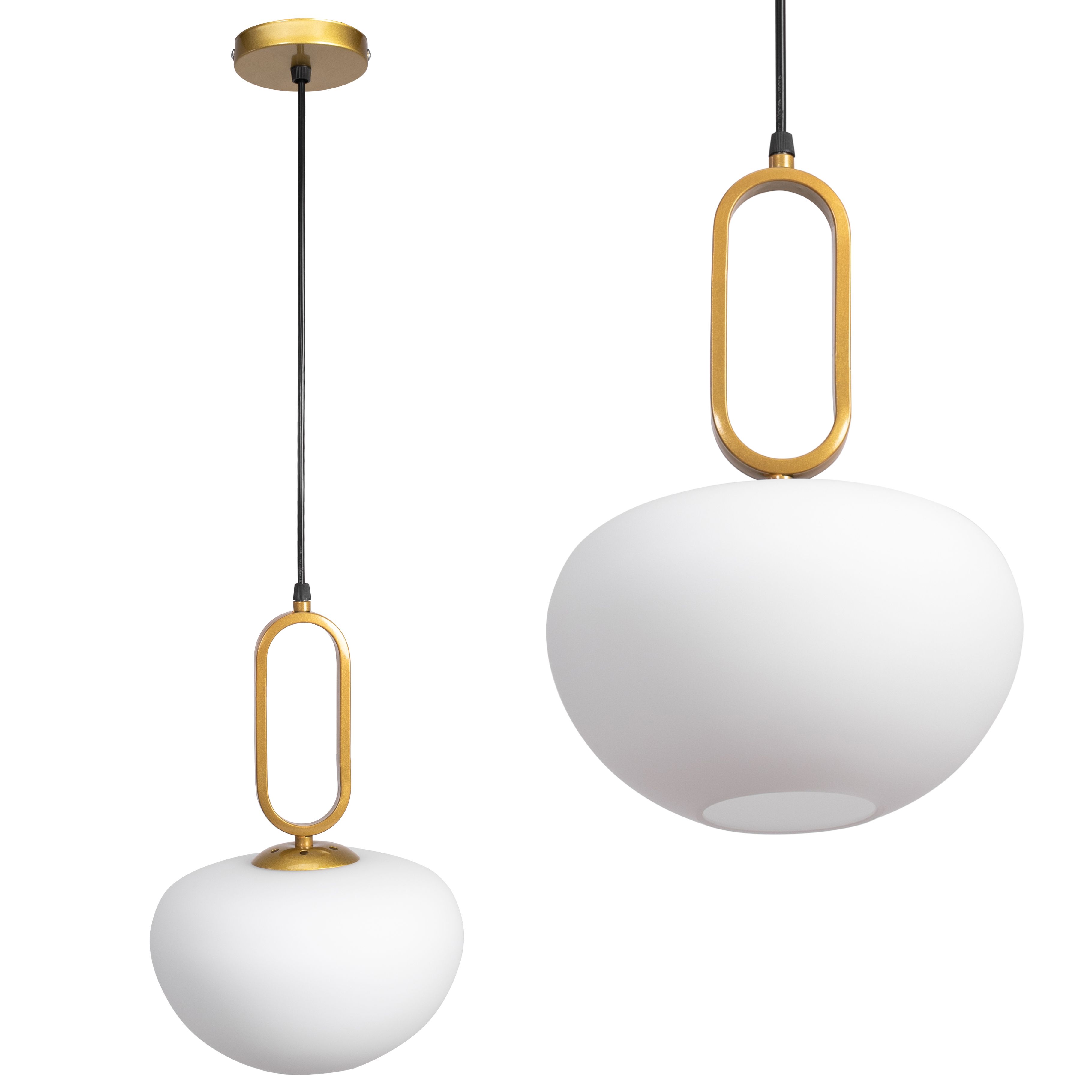 TOOLIGHT hängande taklampa APP1074-1CP Vit 15,5x22x98cm