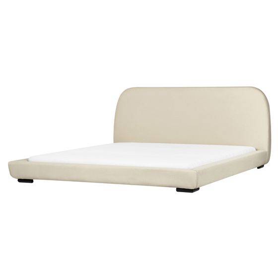 Säng med lamellram ROISEL 180 x 200 cm Beige