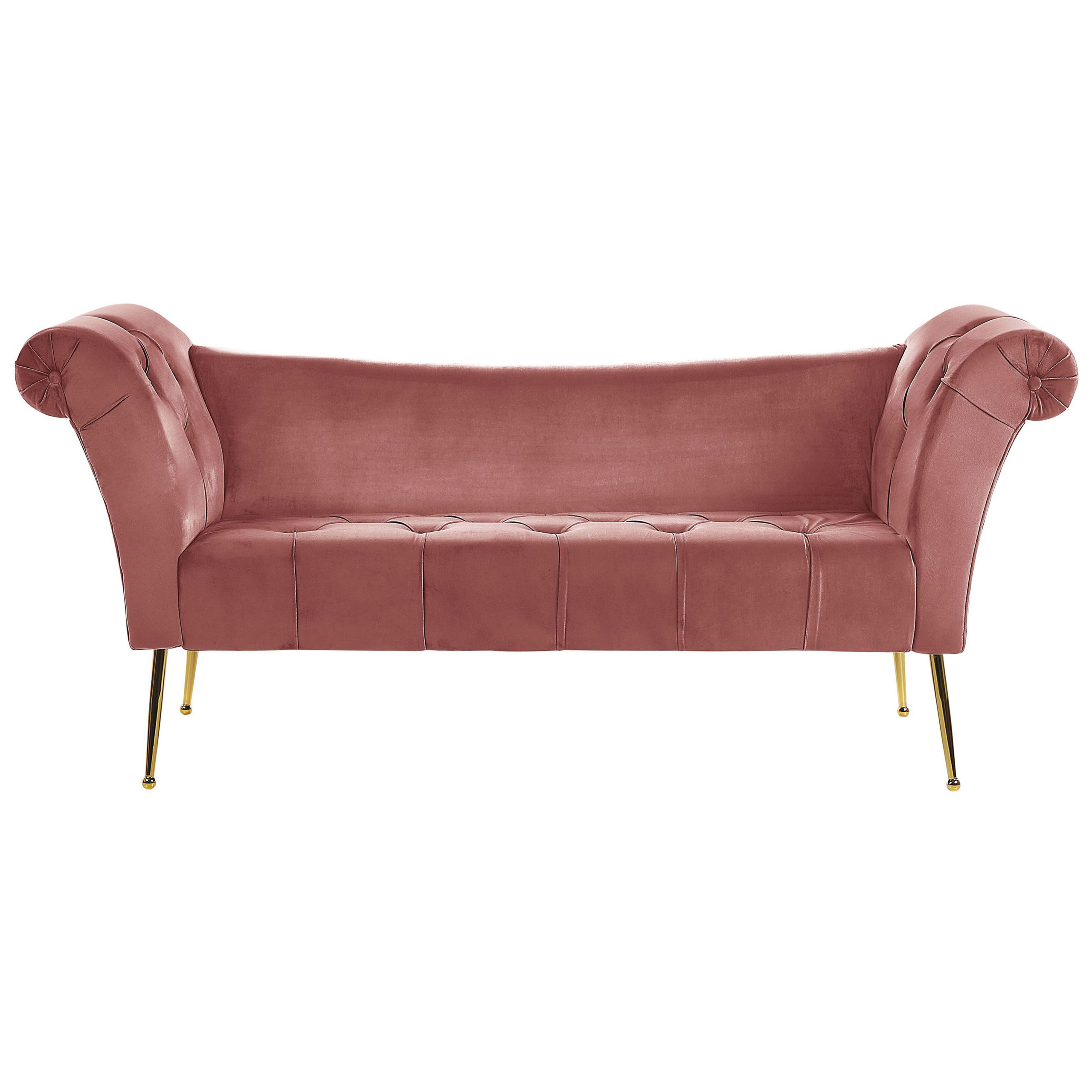 Schäslong NANTILLY Sammet Rosa
