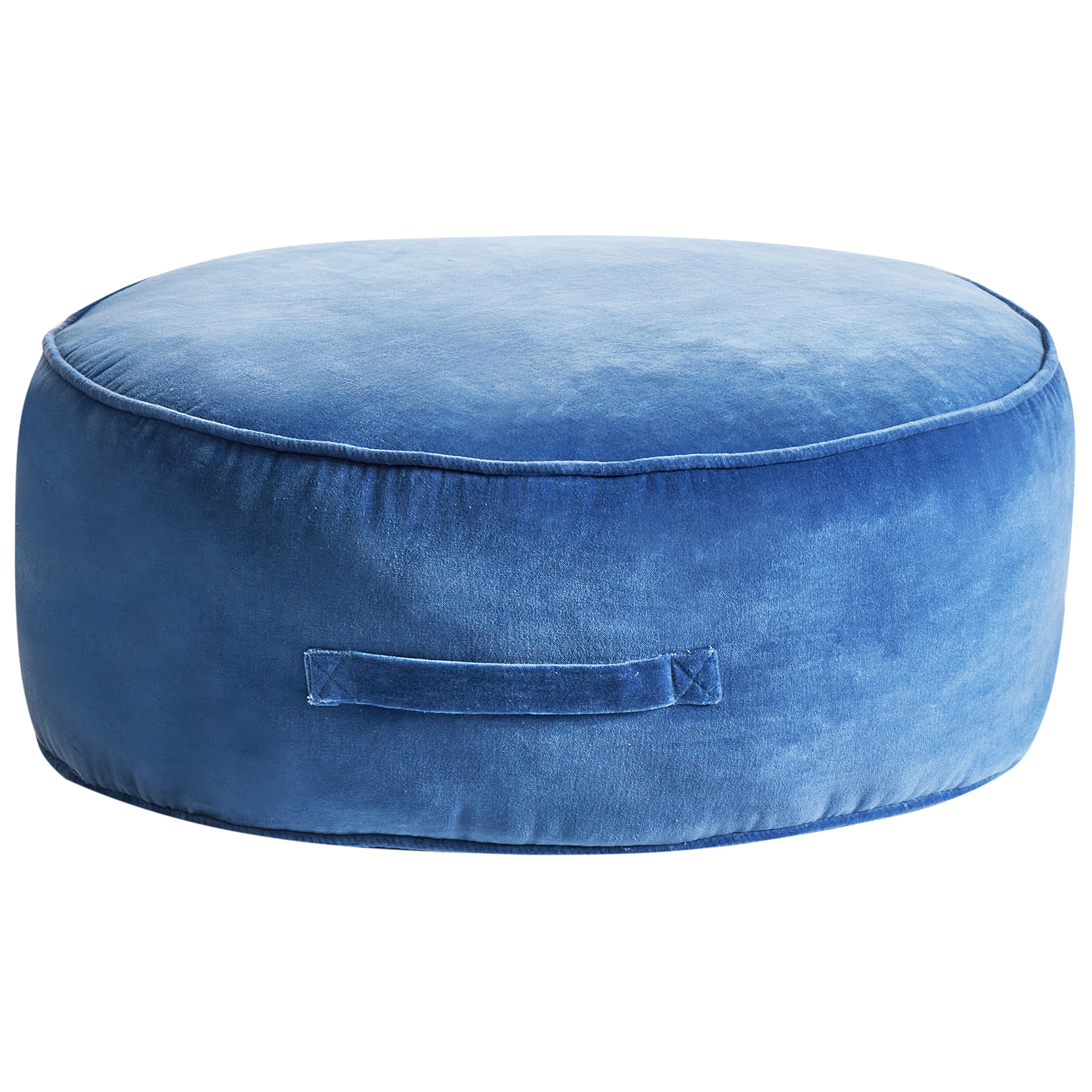 Sittpuff YULLE Sammet Blå