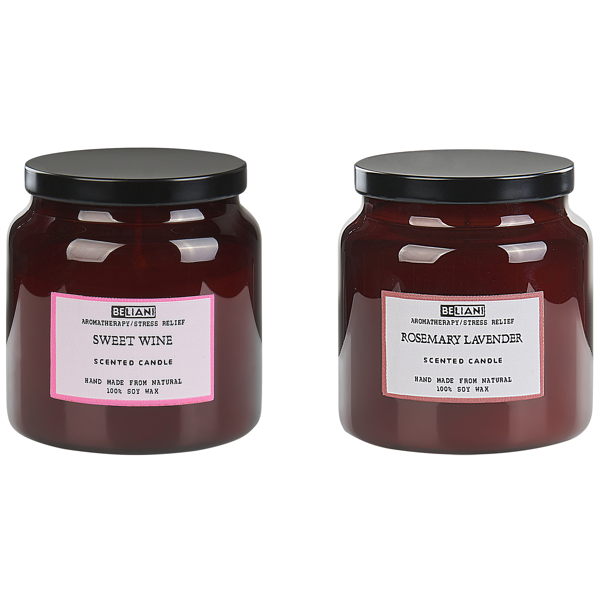 Doftljus 2-pack ABSOLUTE ALCHEMY Sojavax Friska doftnoter