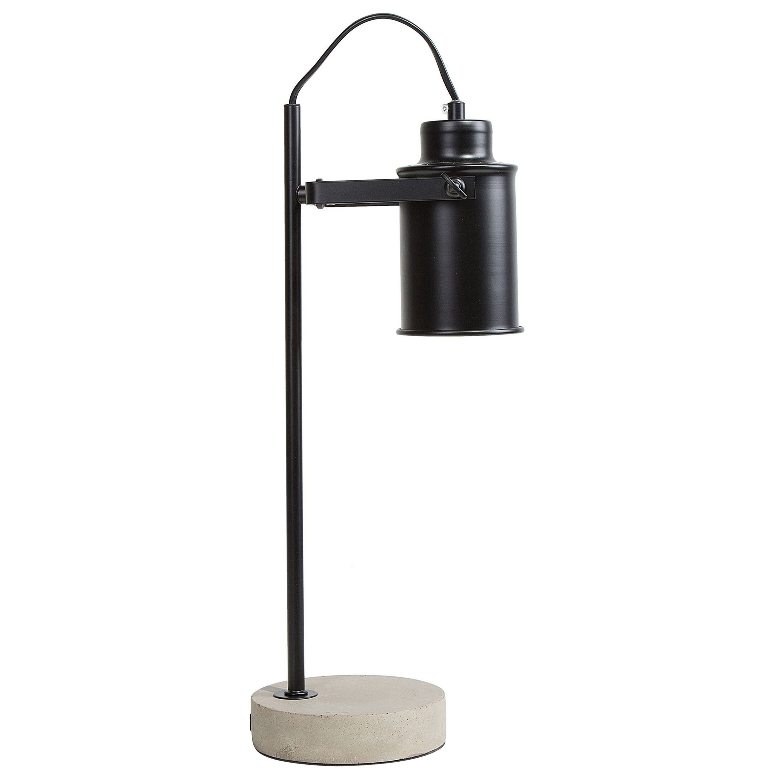 Skrivbordslampa MUNDAKA Justerbar Metall Svart