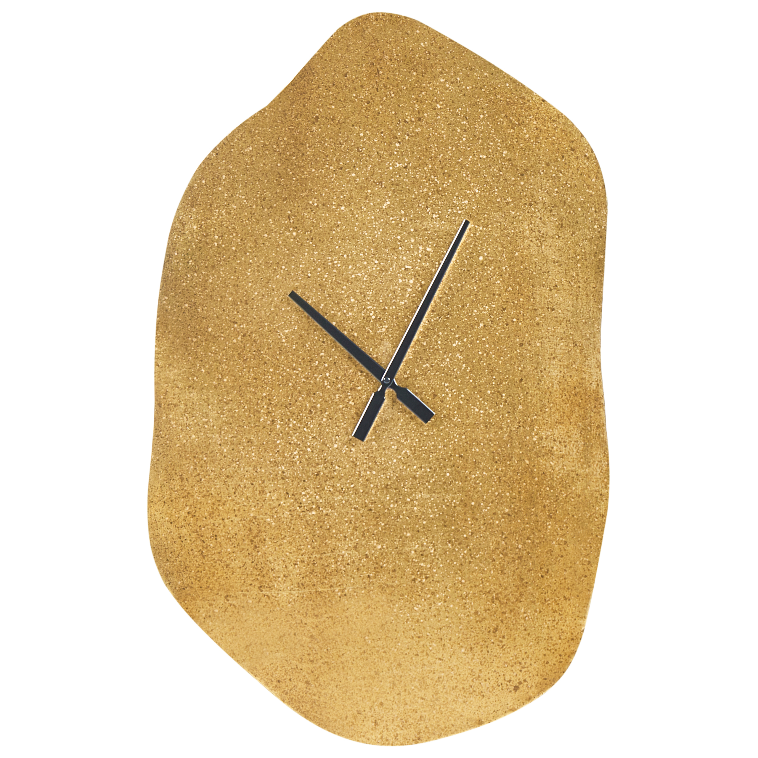 Väggklocka GANGES 50 cm Metall Mässing