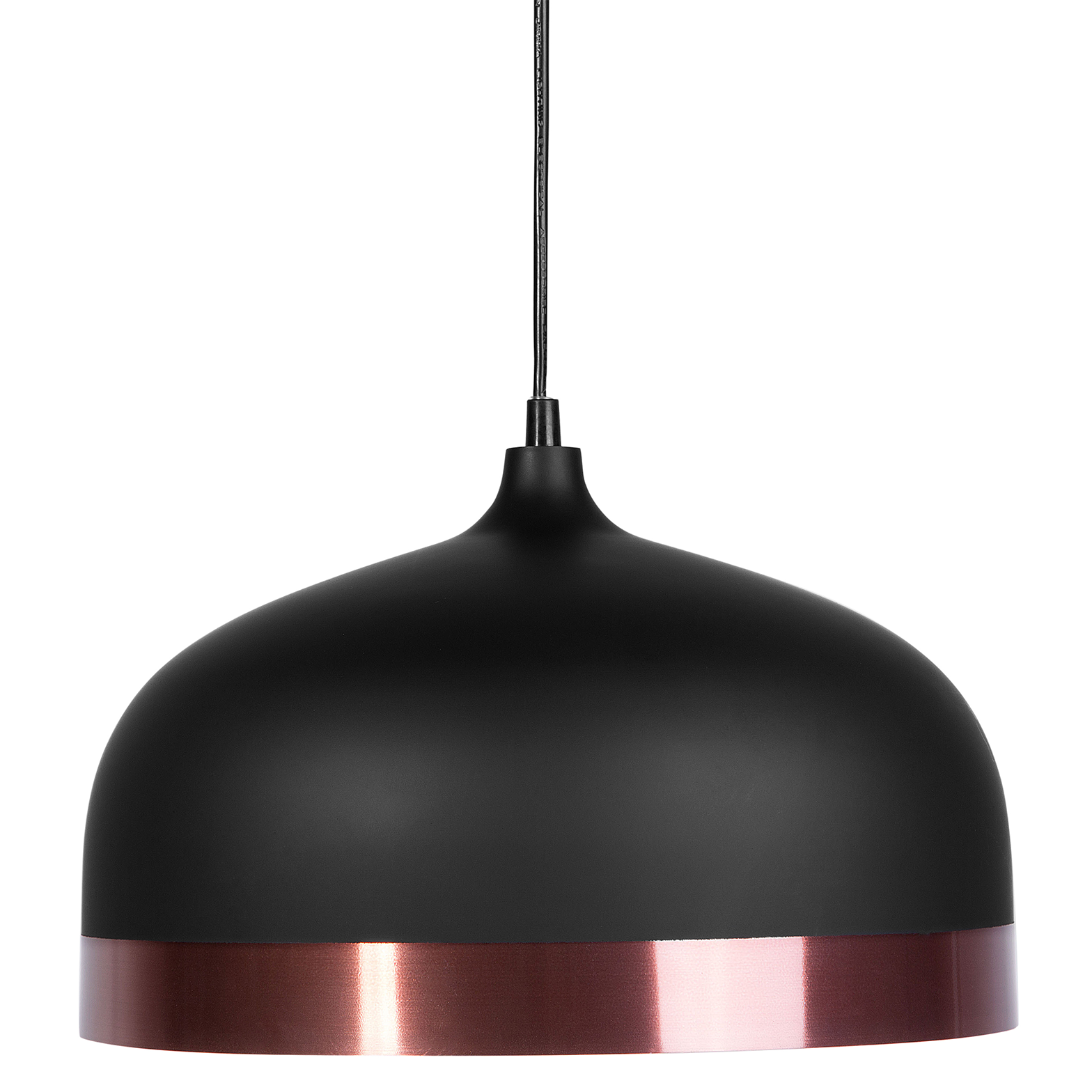 Pendellampa PARINA Metall Svart