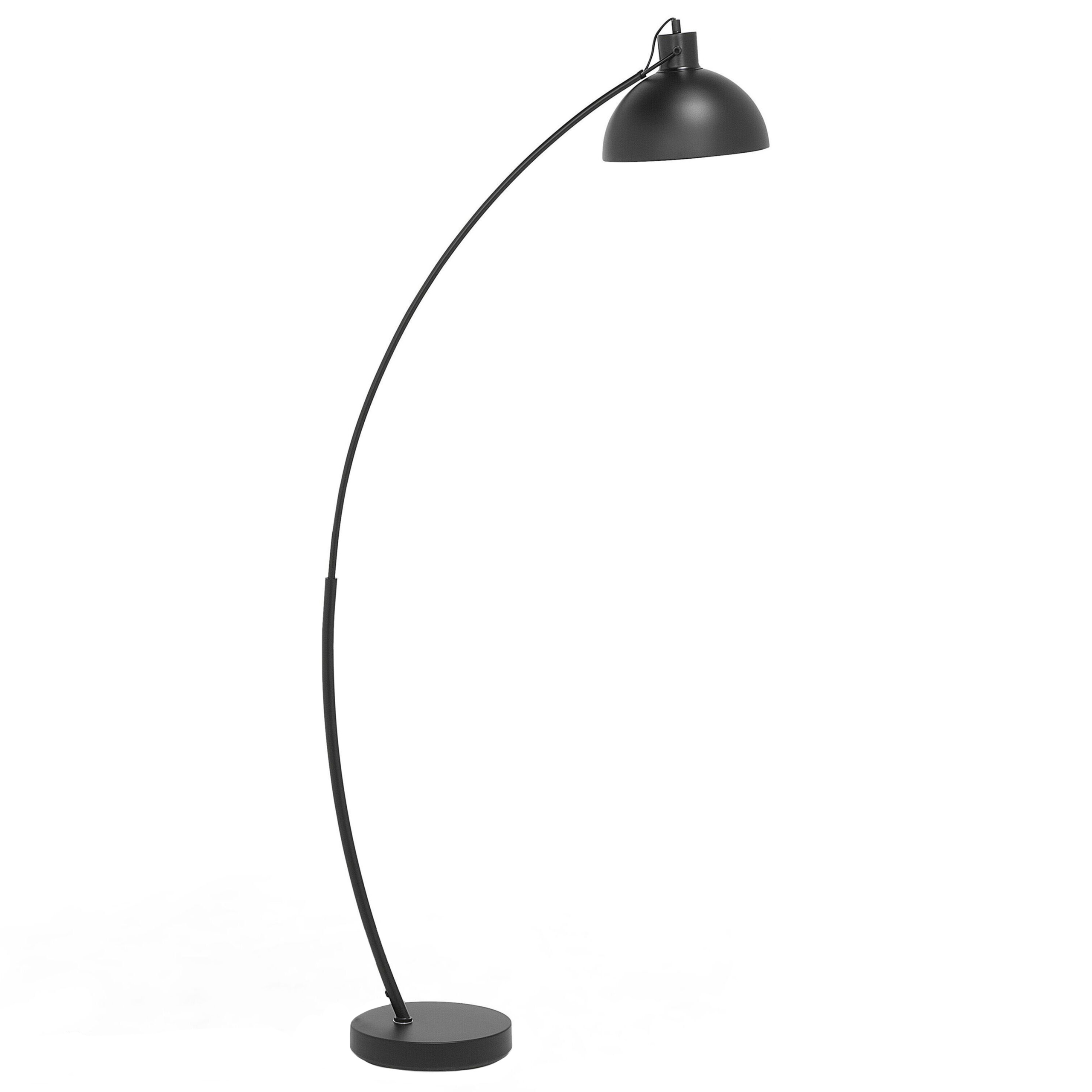 Golvlampa DINTEL Metall Svart