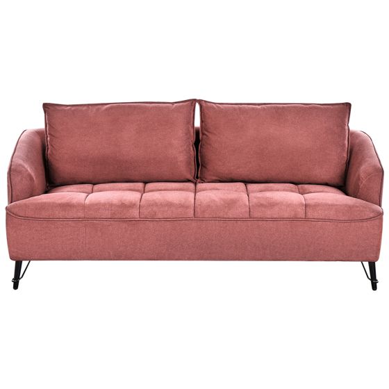 Soffa 3-sits HOBRO Vinröd