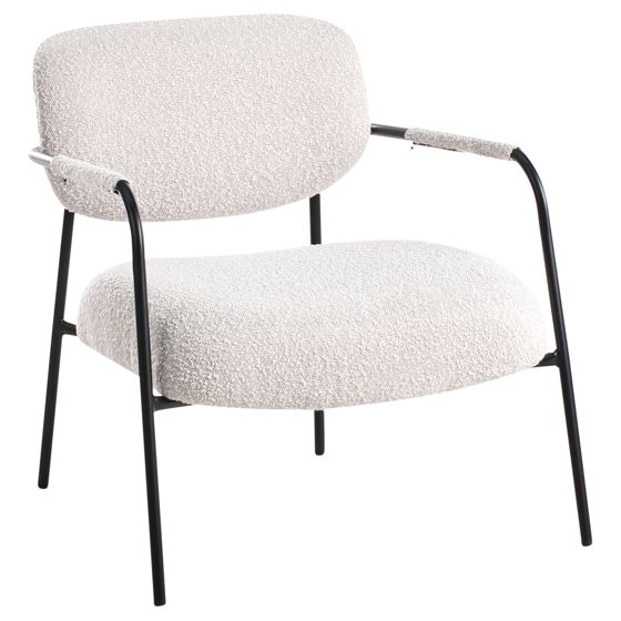 Fåtölj AUSVIKA Ljusbeige