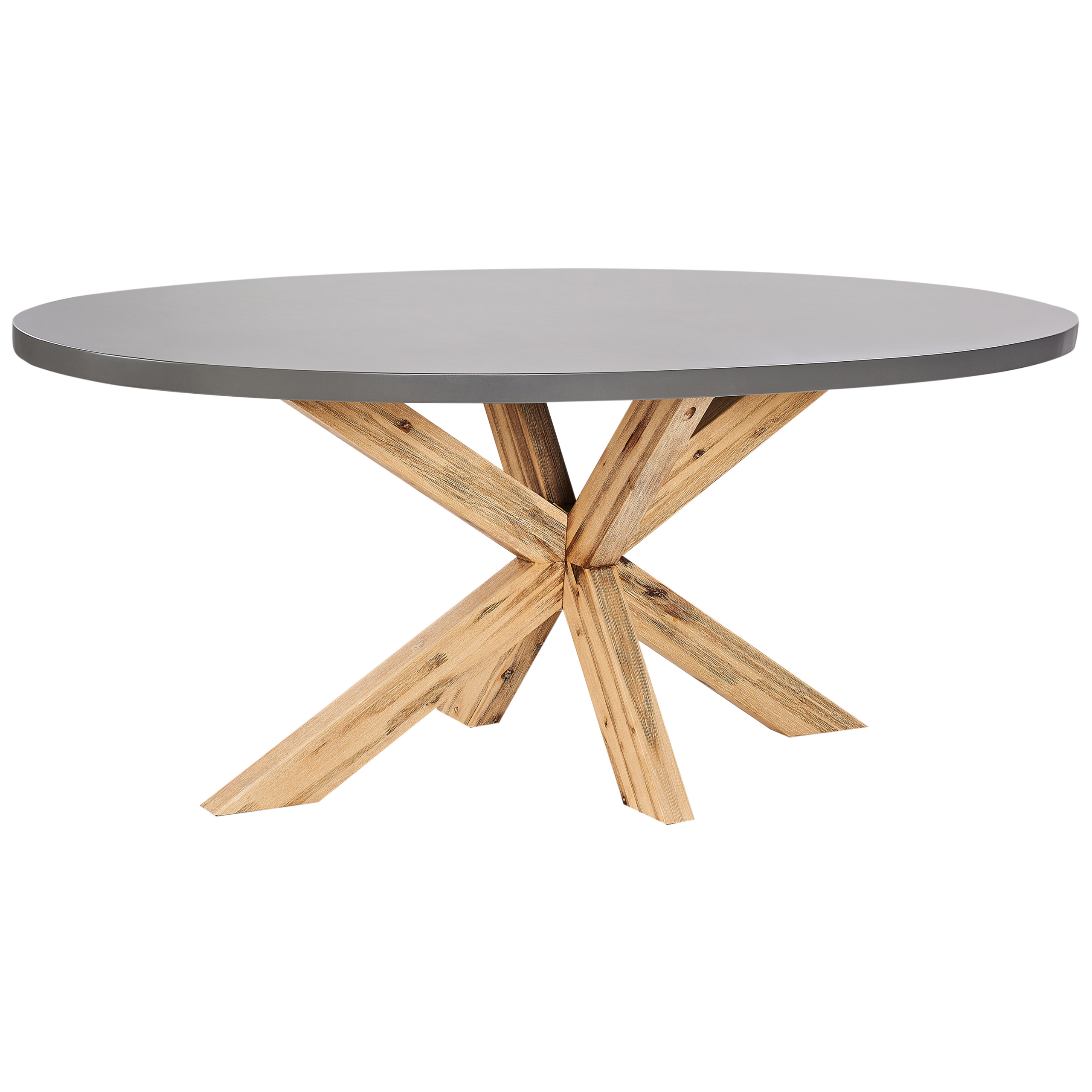 Trädgårdsmatbord ORISTANO 190 cm 100 cm Betong Grå