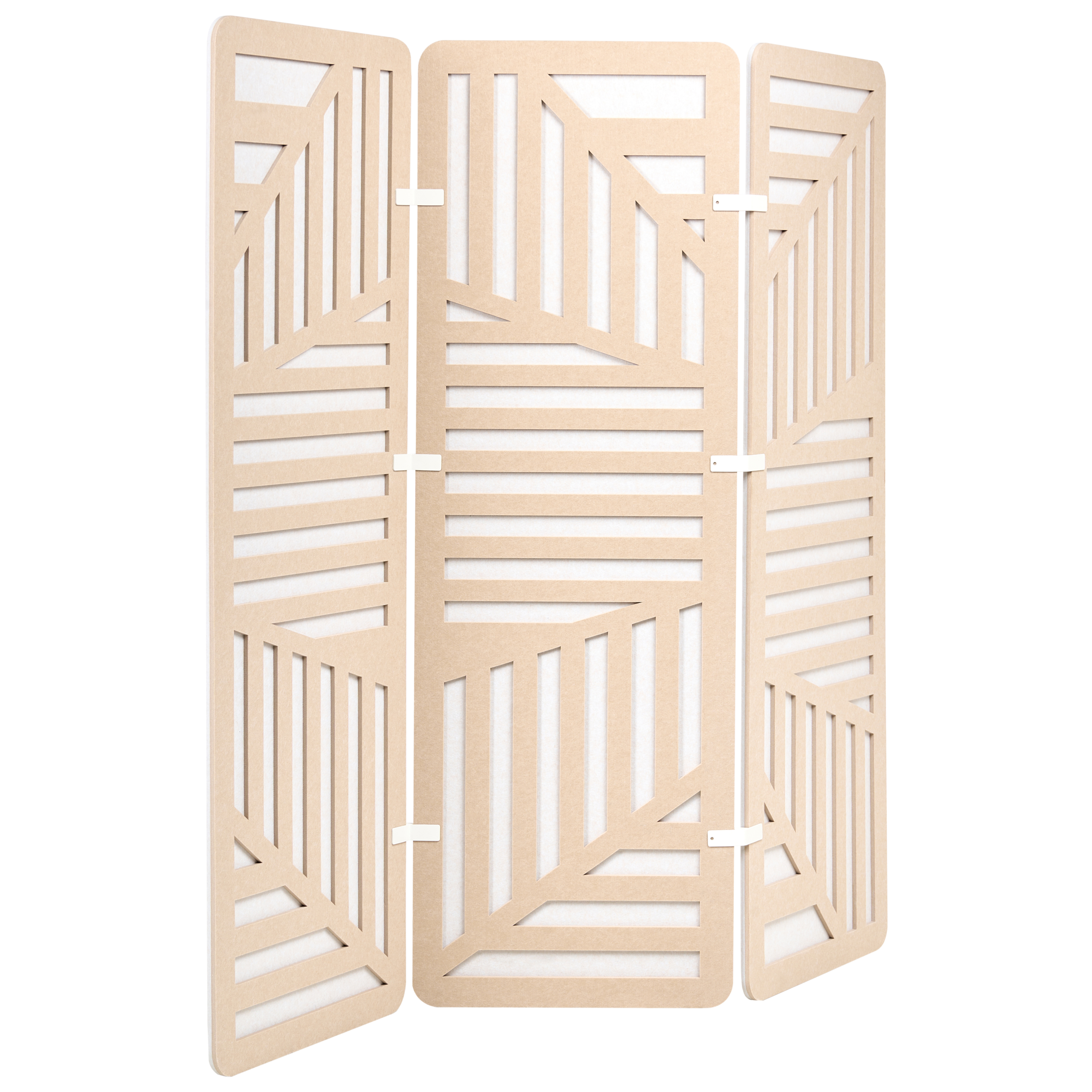 Kontorsavdelare FUTURA 180 x 180 cm Beige