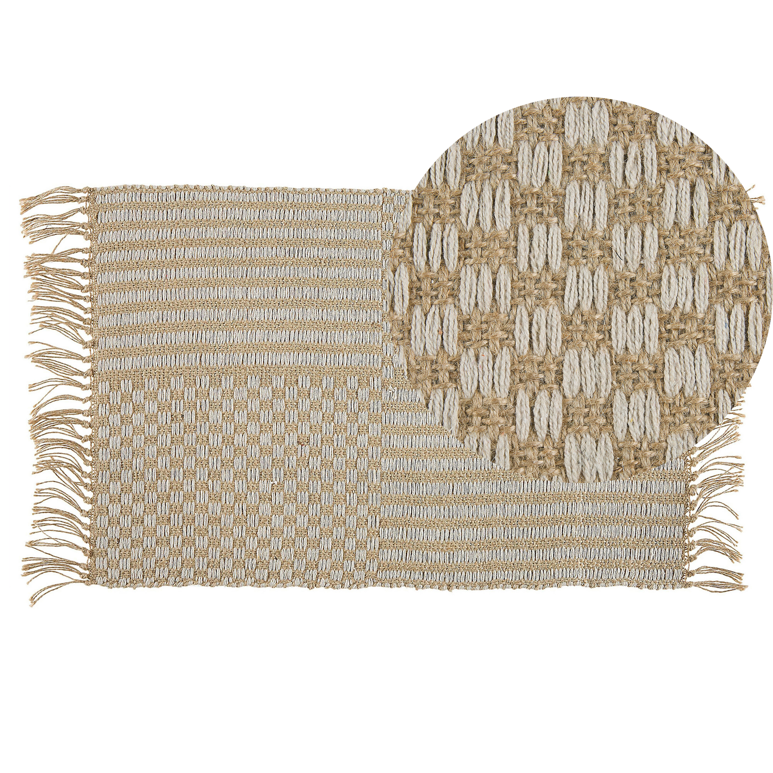 Matta ADABAG Beige 50 x 80 cm Jute