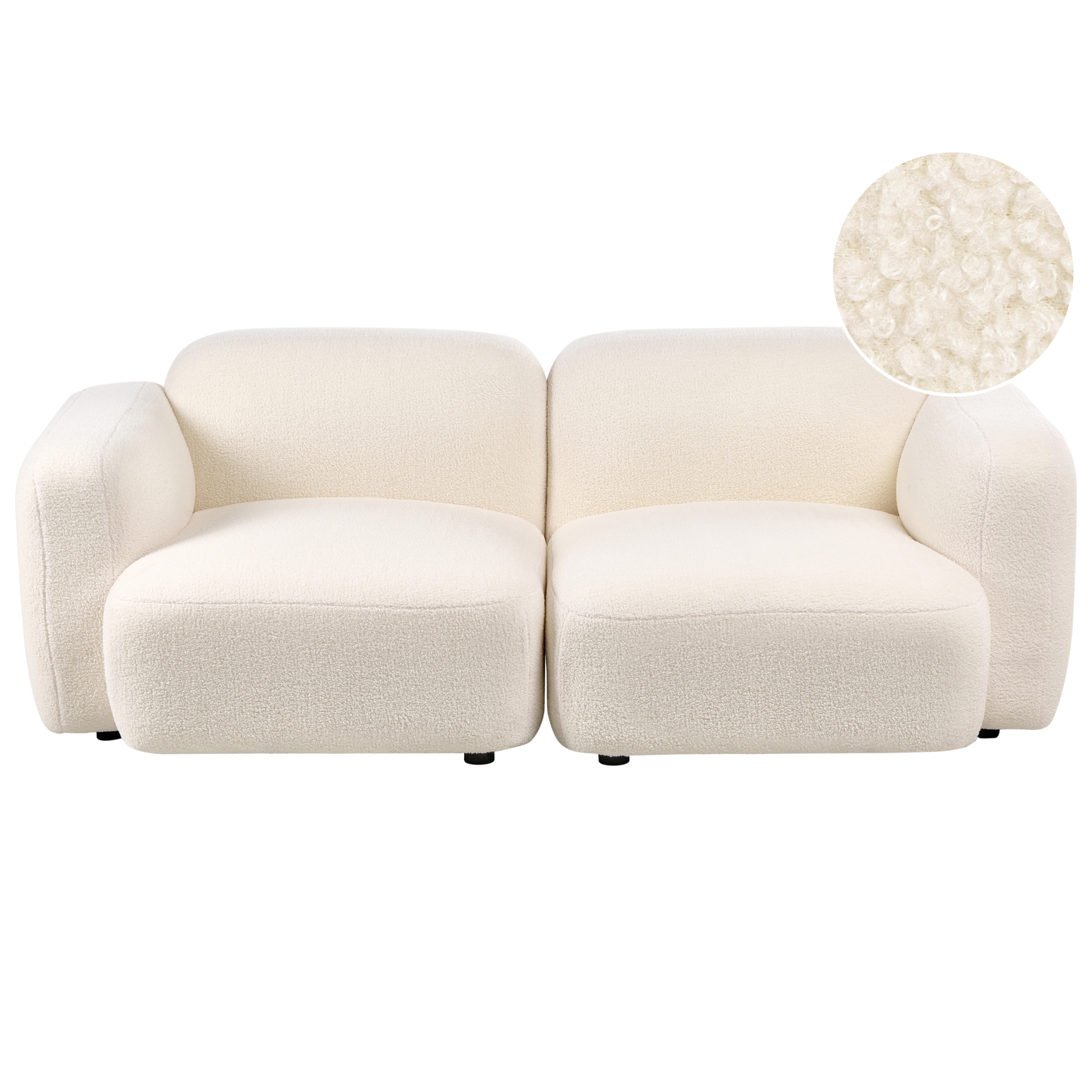 Soffa 3-sits AFOSS Bouclé Off-White