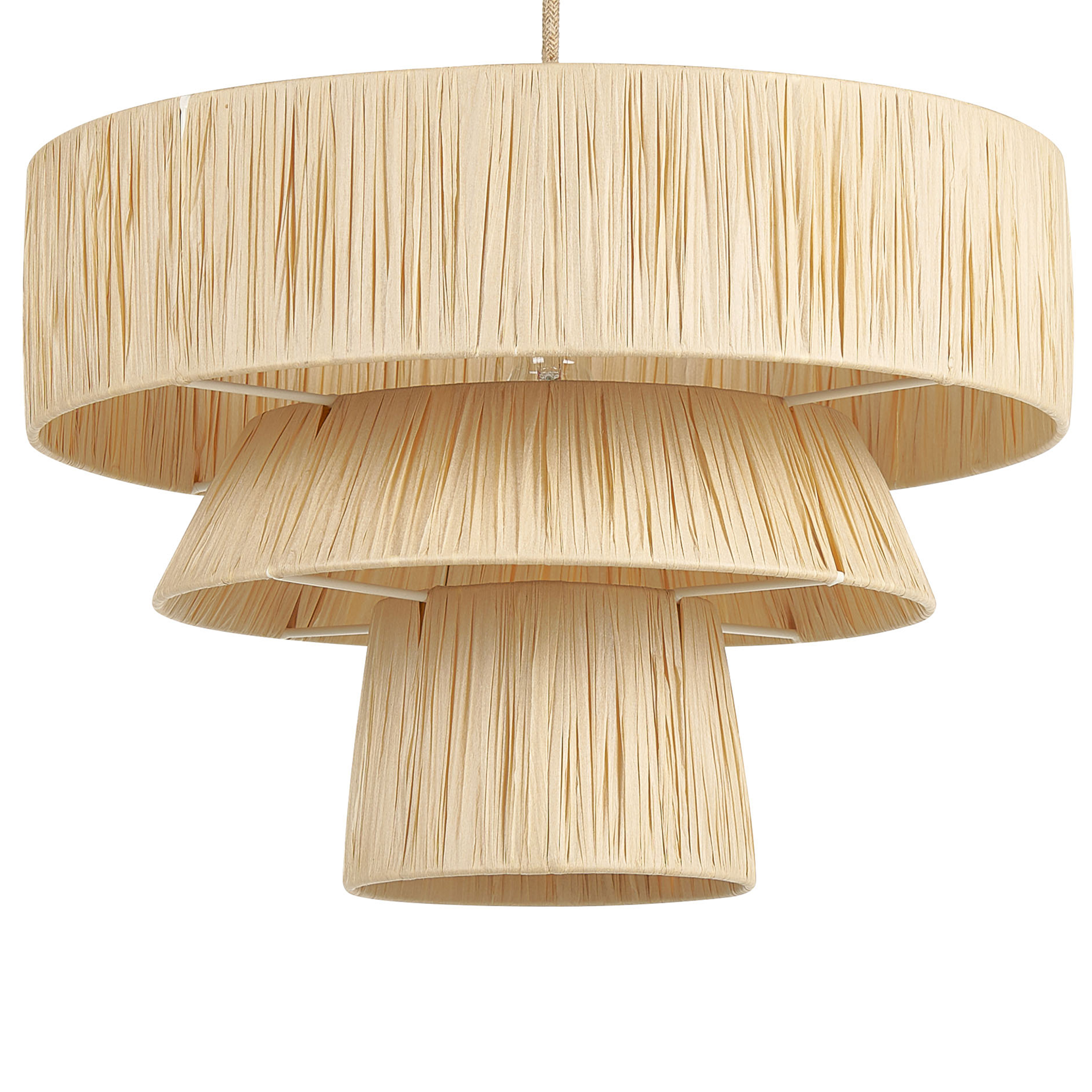 Pendellampa CHAMBO Papper Naturlig