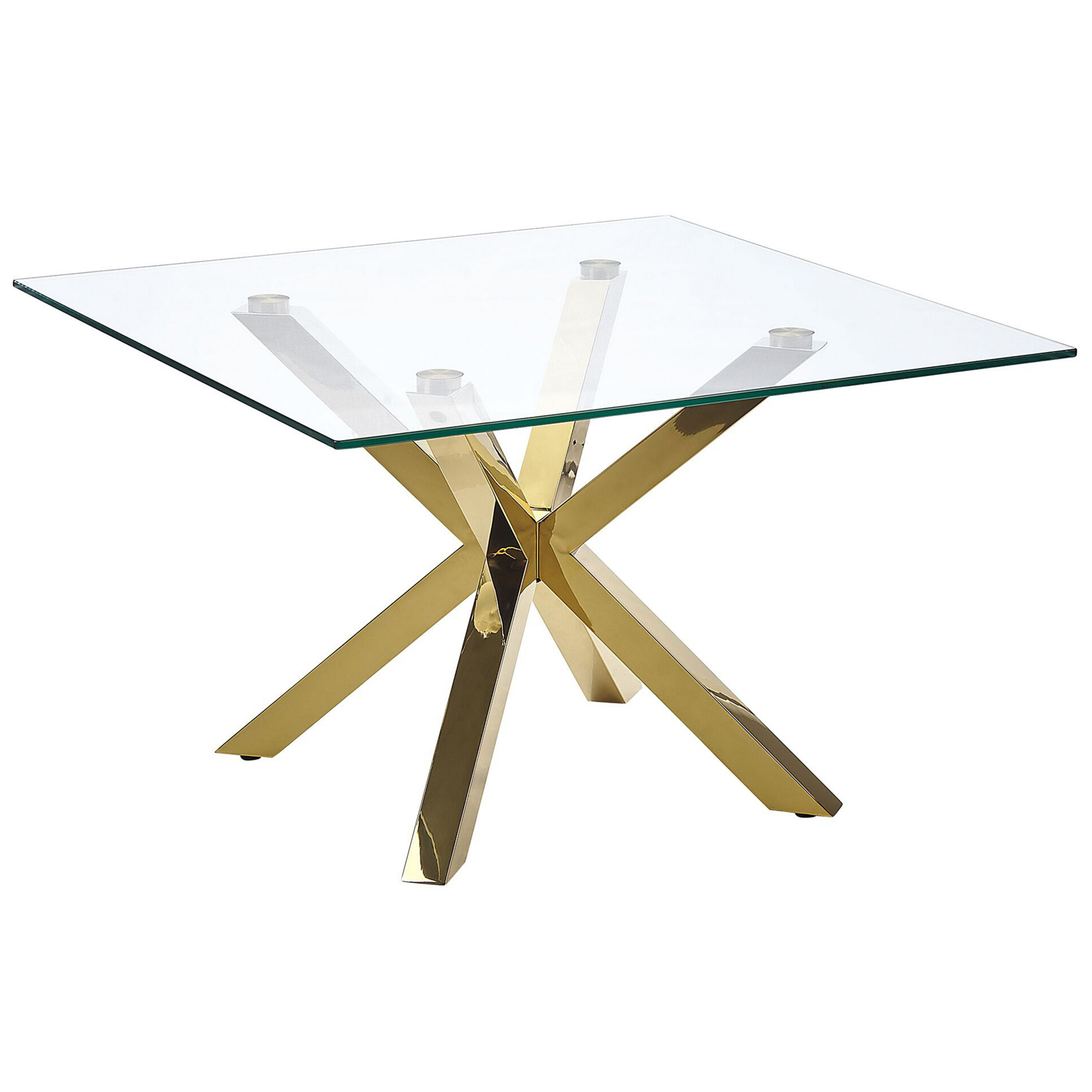 Soffbord STARLIGHT Härdat glas Guld