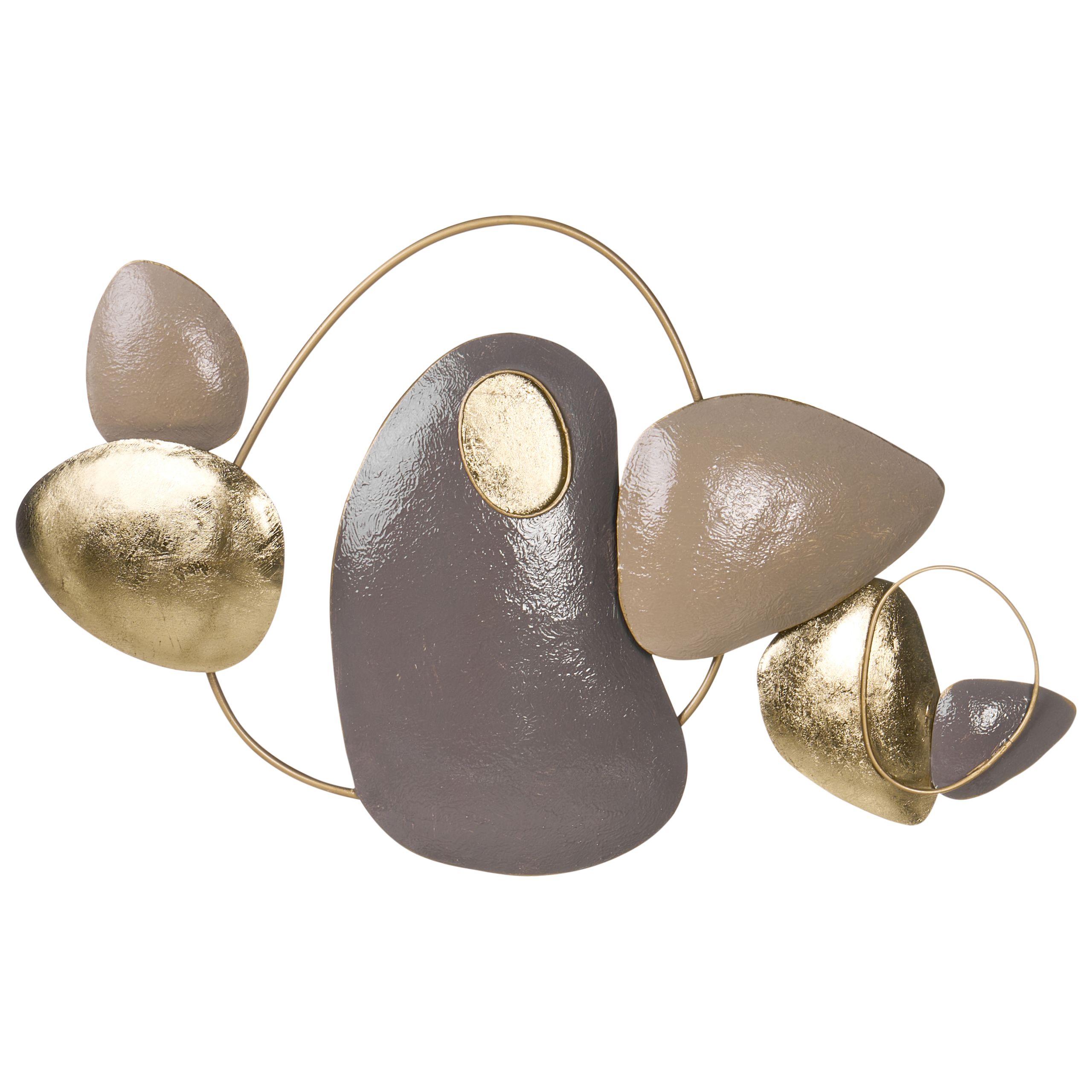 Väggdekoration CLANE 46 cm Metall Guld