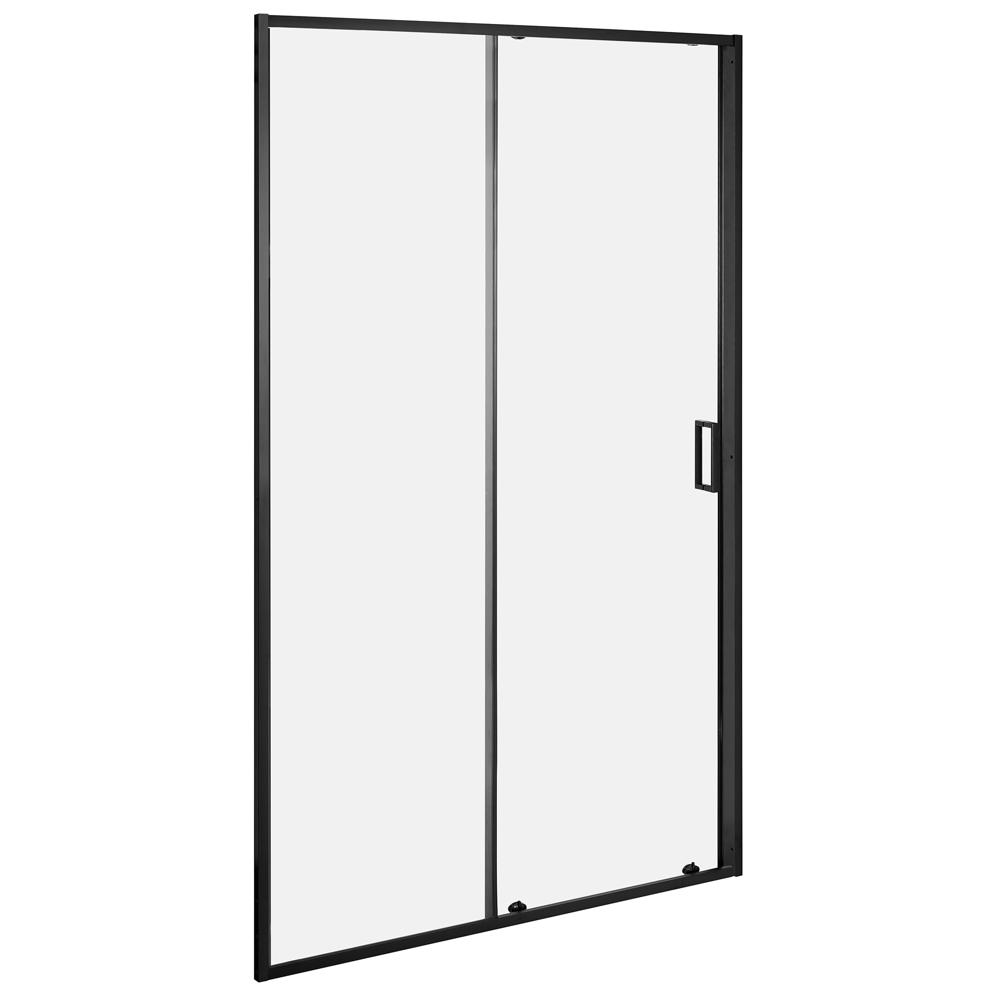 Skjutdörr till dusch YAURI 120 x 190 cm Svart