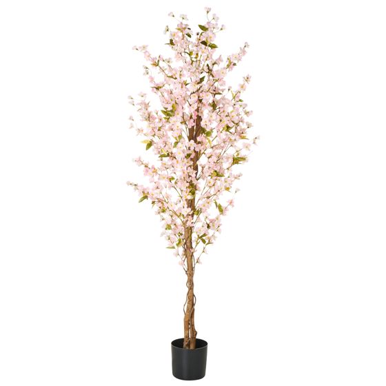 Konstgjord växt SAKURA 185 cm Rosa