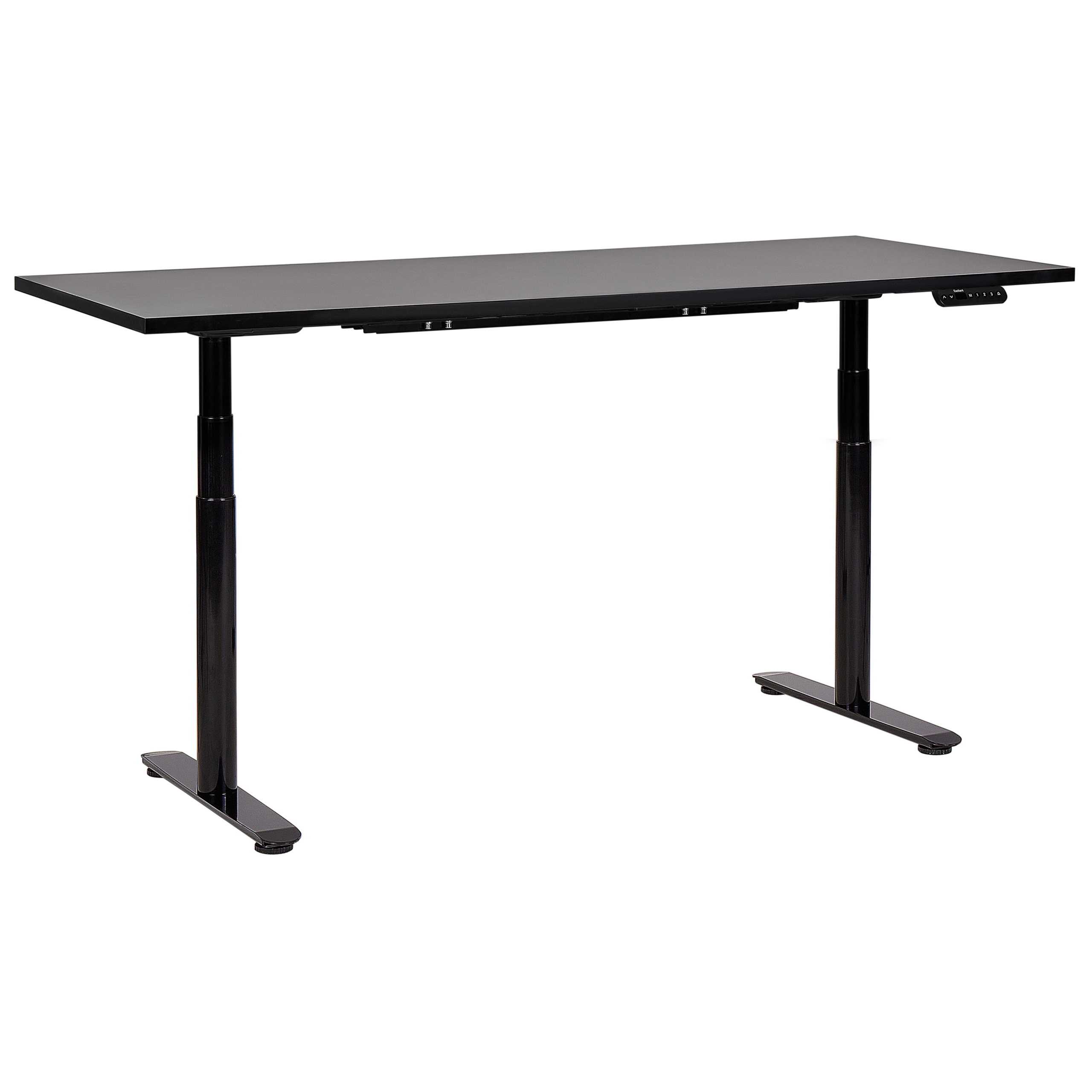 Elektriskt höj- och sänkbart skrivbord DESTINAS 180 cm 80 cm Svart