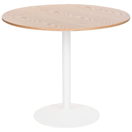 Matbord TINO Ljus ekfanér 90 cm 90 cm